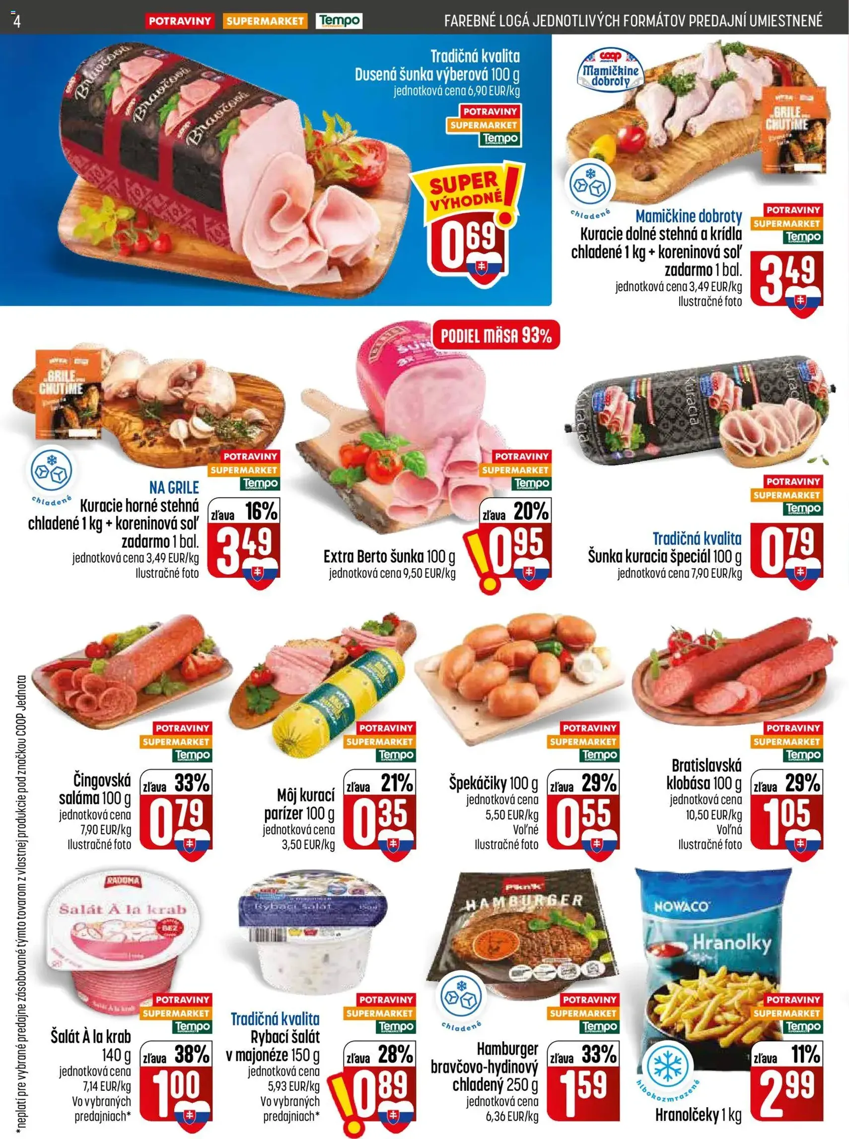 COOP Jednota leták - platný leták od 13.08.2026 strana 4 z 28