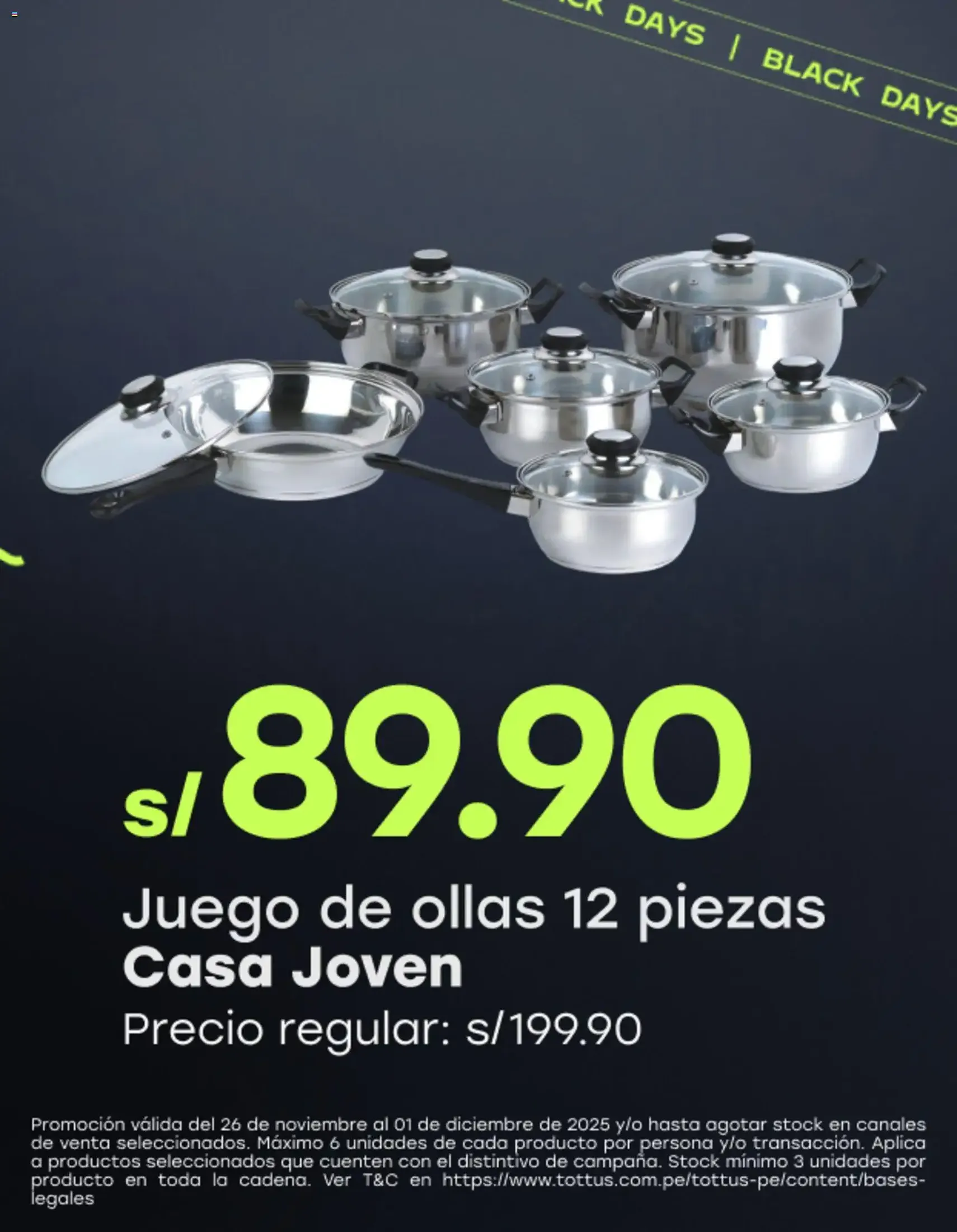 Tottus - Black Friday - folleto válido desde 26/11/2025 página 2 de 9
