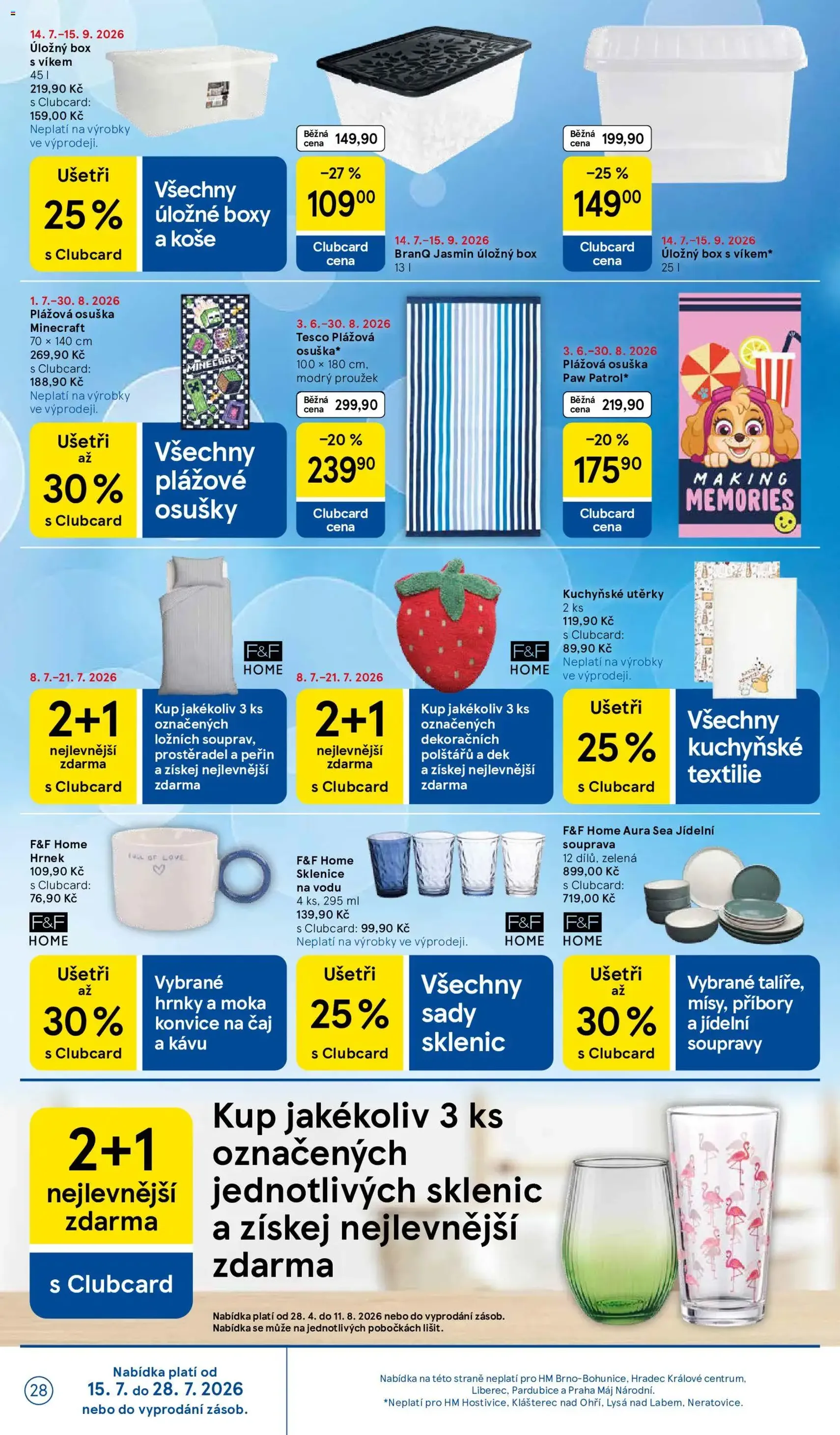 Tesco leták - Hypermarket - platný leták od 15.07.2026 strana 28 z 36