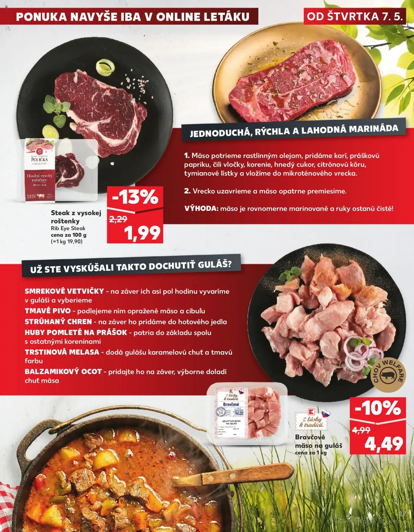 Kaufland leták - platný leták od 07.05.2026 strana 27 z 76