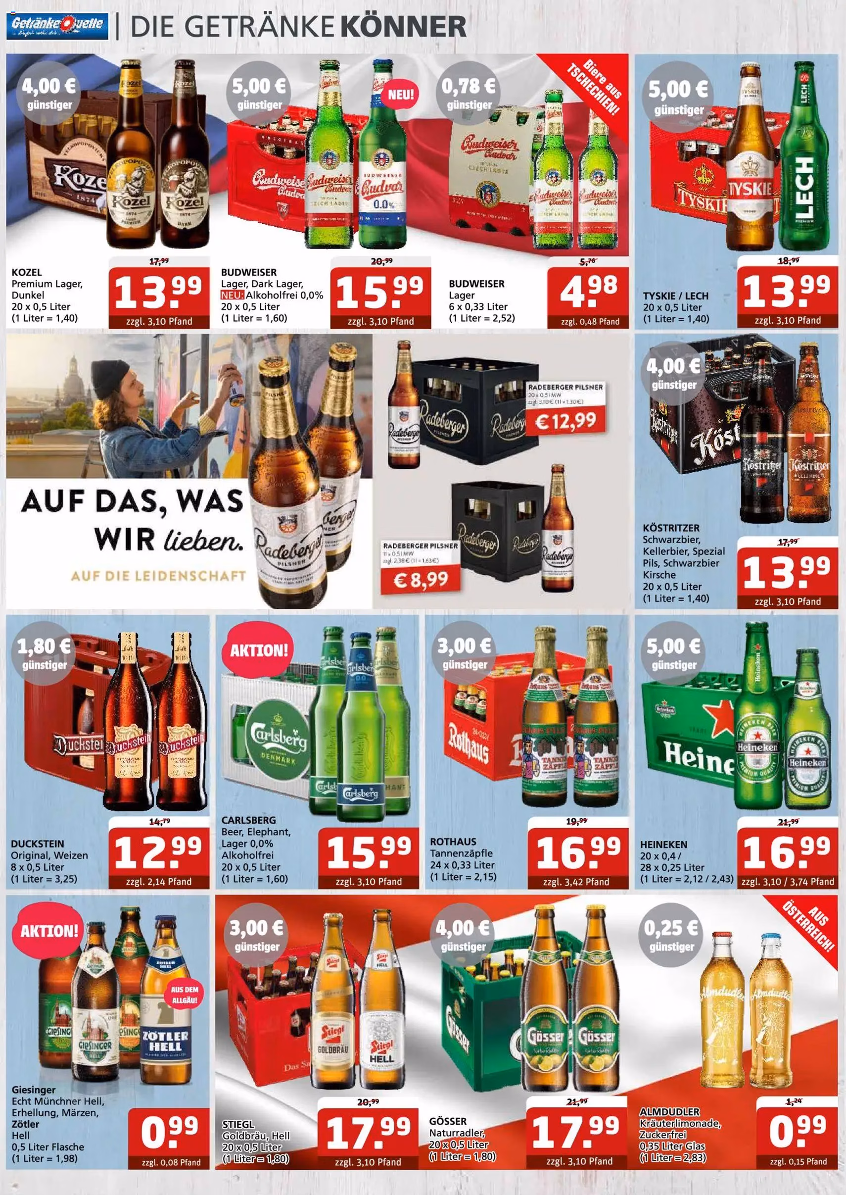 Getränke Quelle Prospekt - Gültiger Prospekt ab 30.03.2026, Seite 2 von insgesamt 6