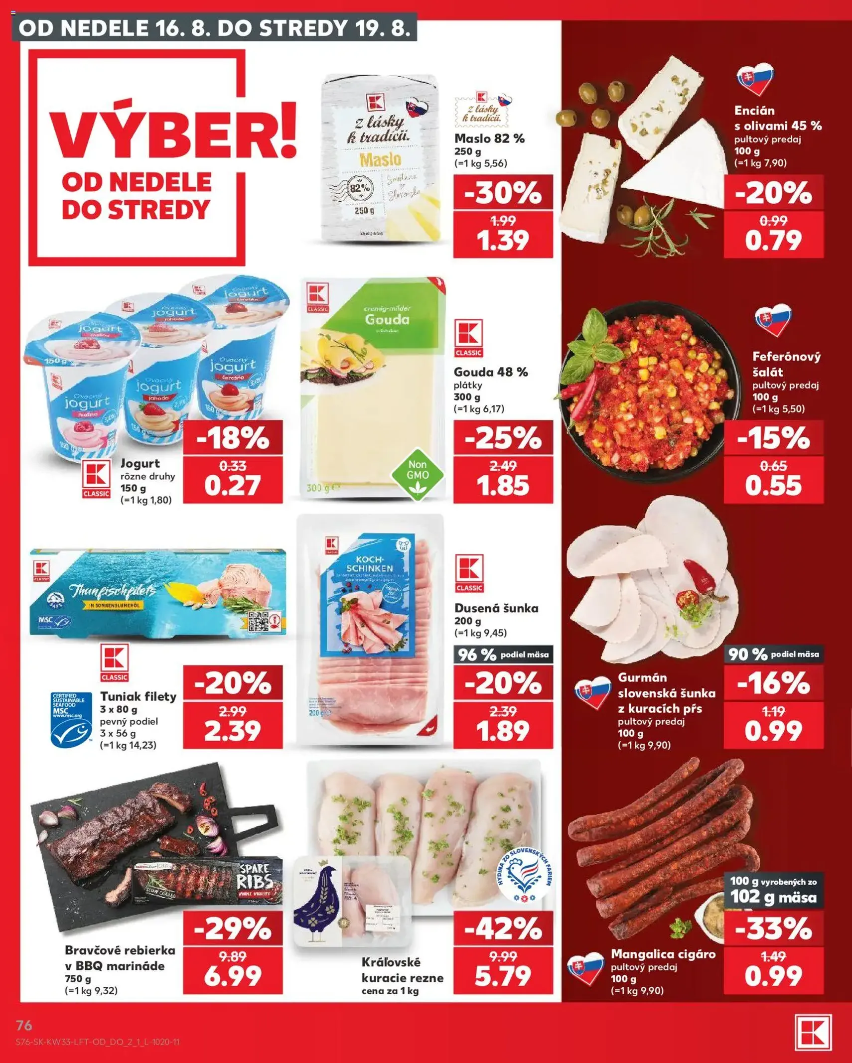Kaufland leták - platný leták od 13.08.2026 strana 76 z 80
