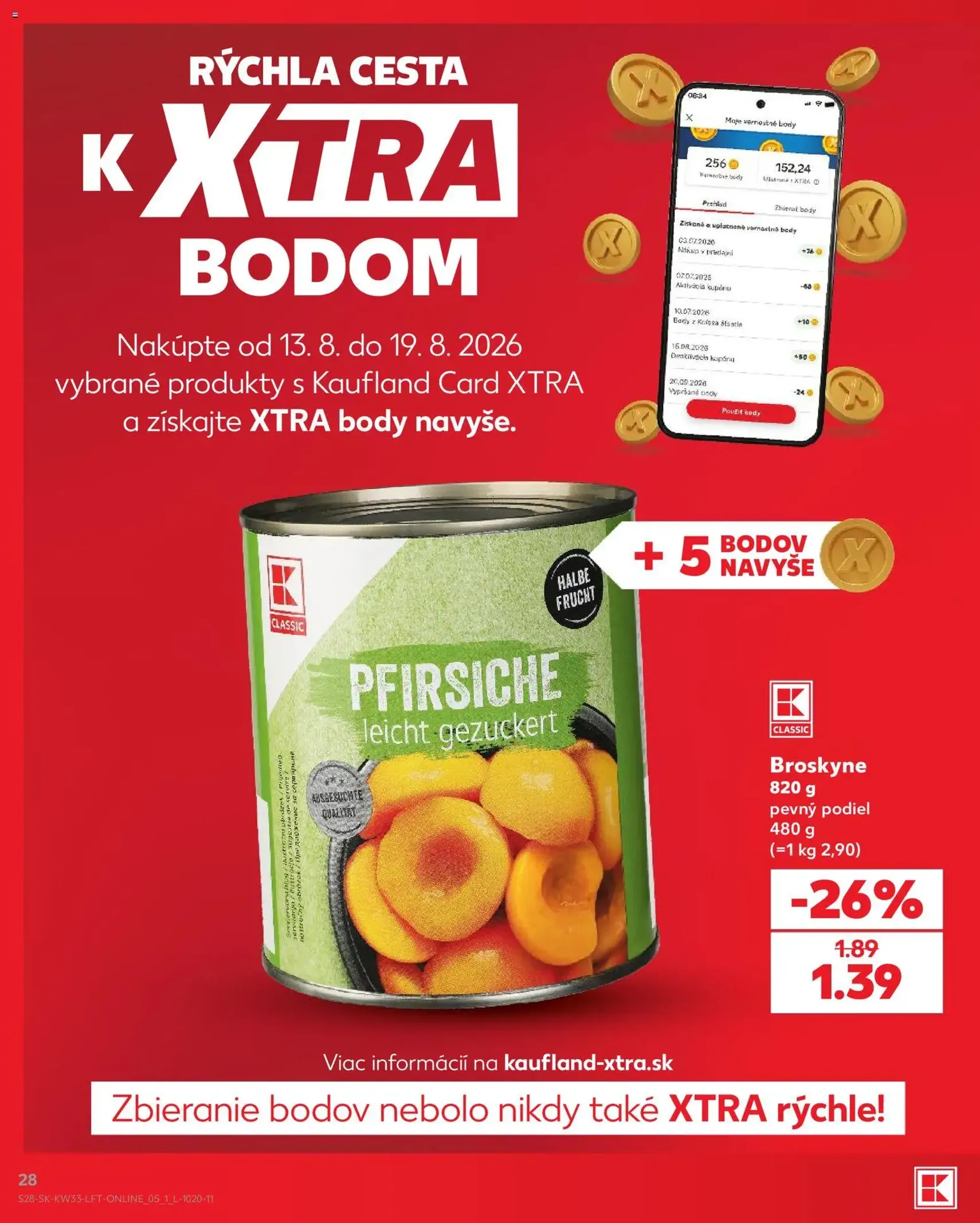Kaufland leták - platný leták od 13.08.2026 strana 28 z 80