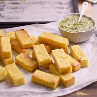 Recipe preview How to make Basic Italian Polenta Chips