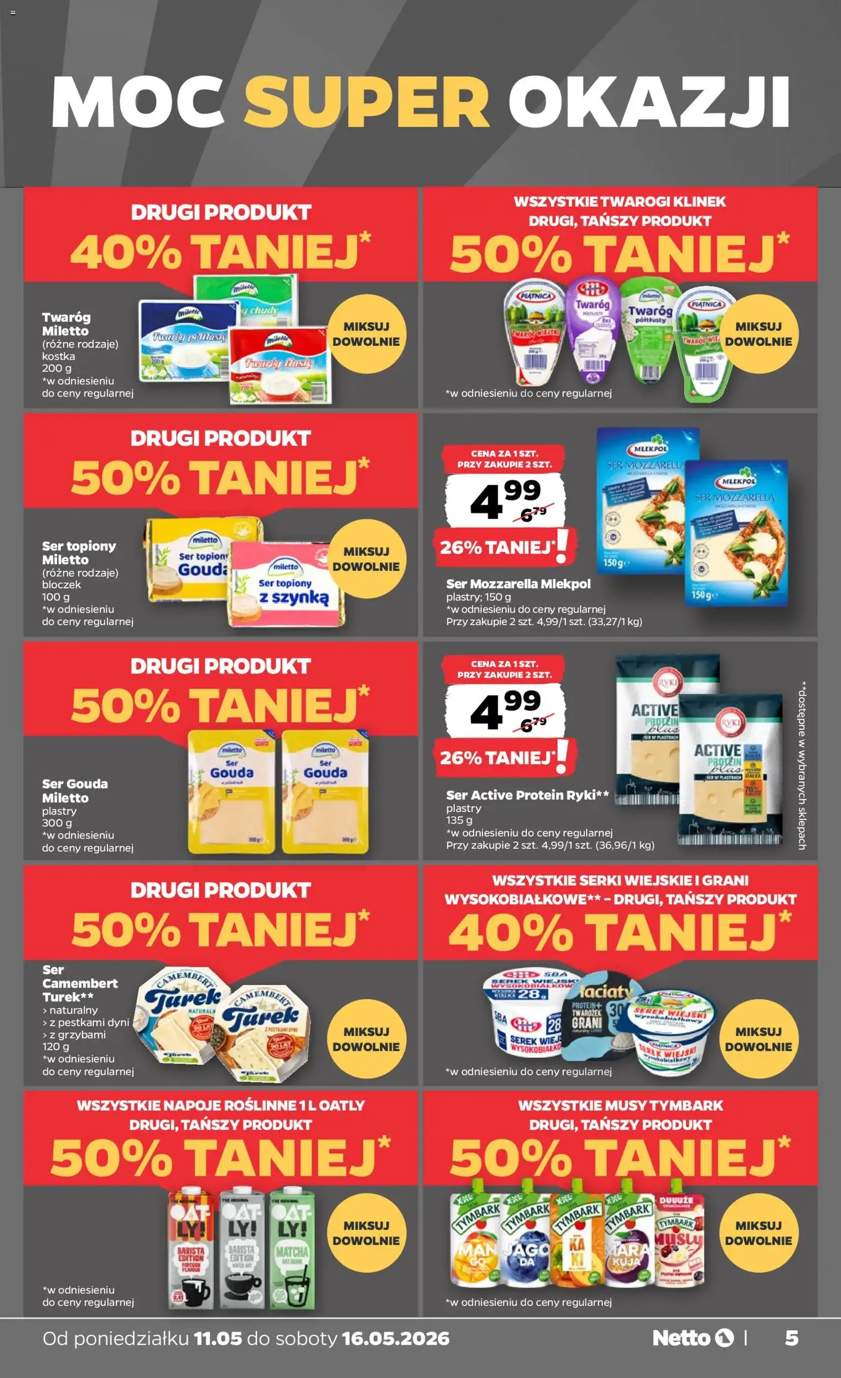 Netto gazetka od poniedziałku spożywcza - ważny gazetka od 11.05.2026 strona 5 z 36