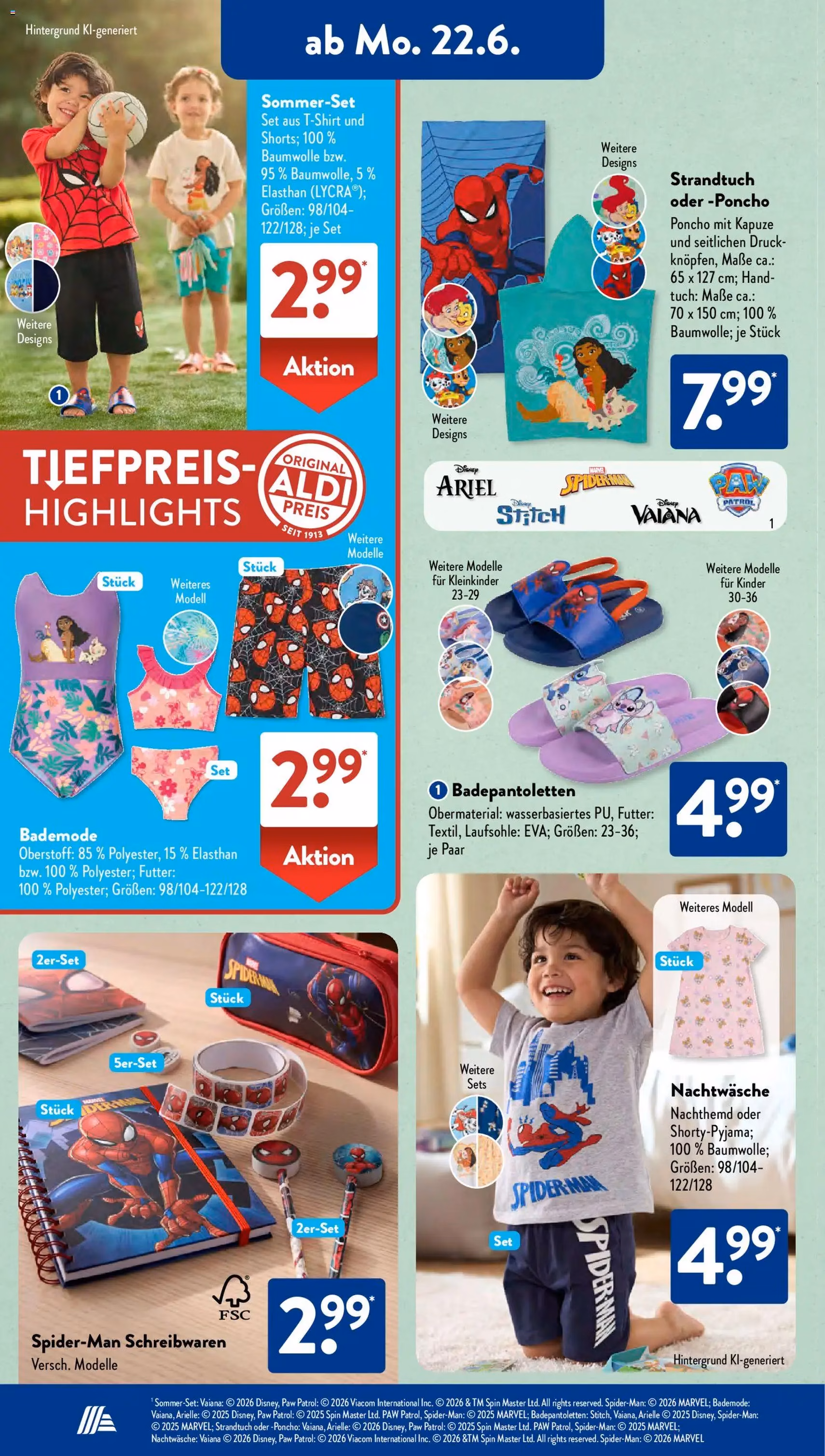 Aldi Süd Prospekt - Gültiger Prospekt ab 22.06.2026, Seite 3 von insgesamt 24