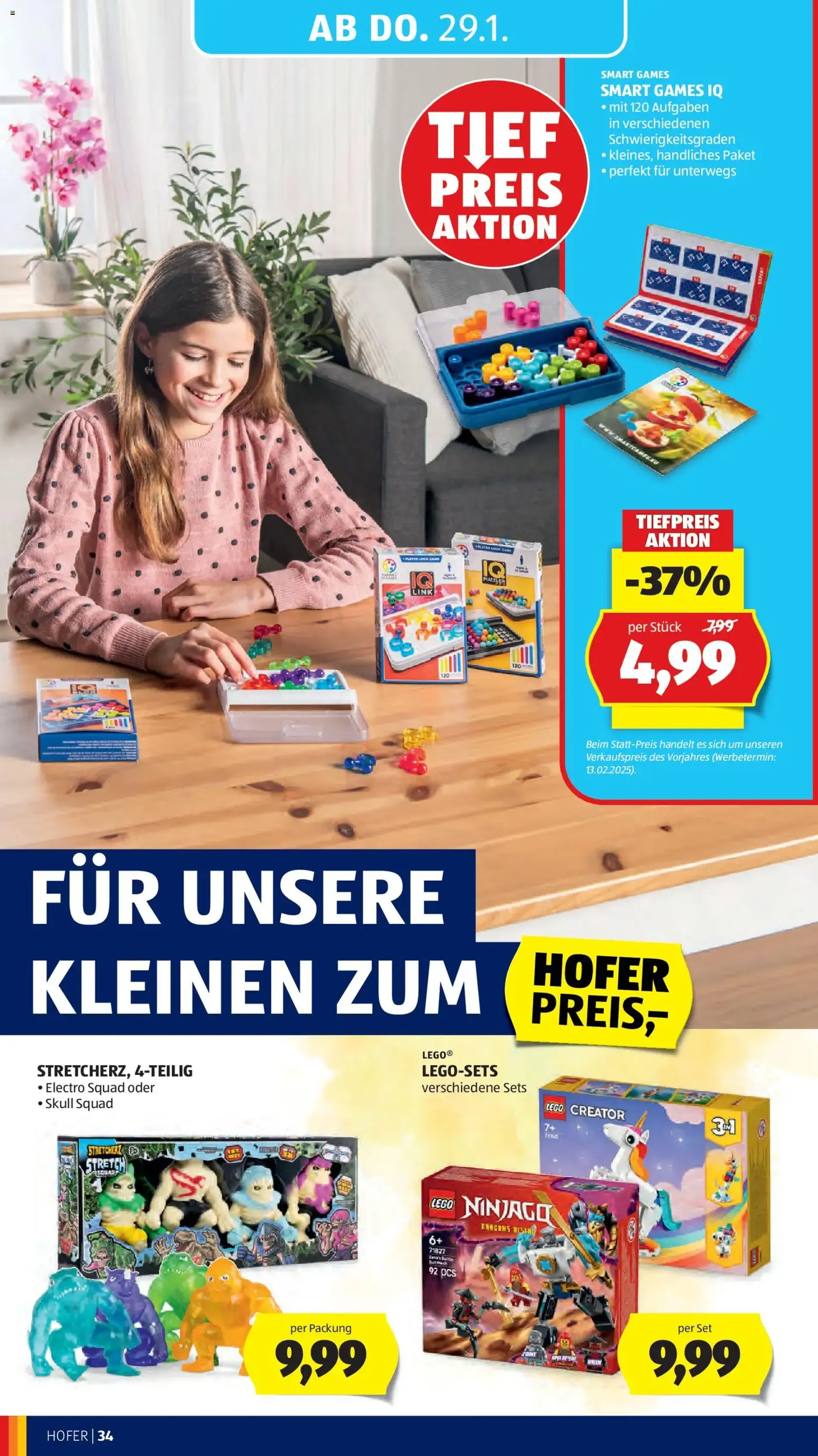 Hofer Flugblatt - Gültiger Prospekt ab 23.01.2026, Seite 38 von insgesamt 45