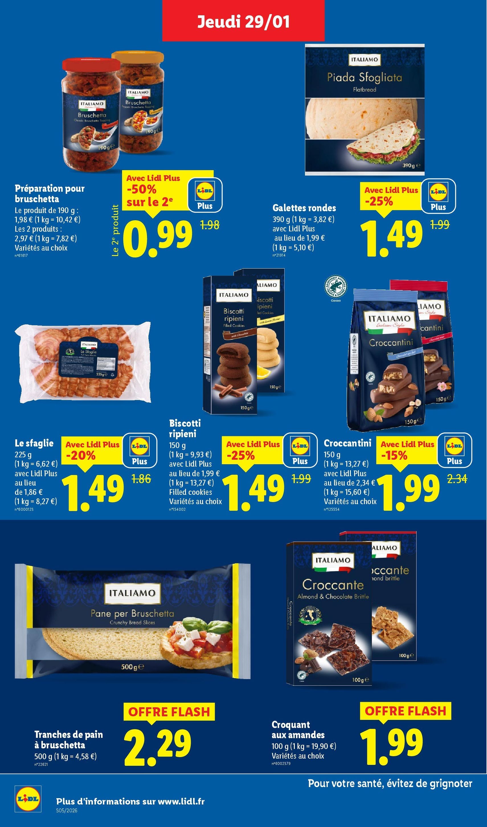 LIDL catalogue semaine 5 - brochure valable à partir du 29/01/2026, page 26 sur 75