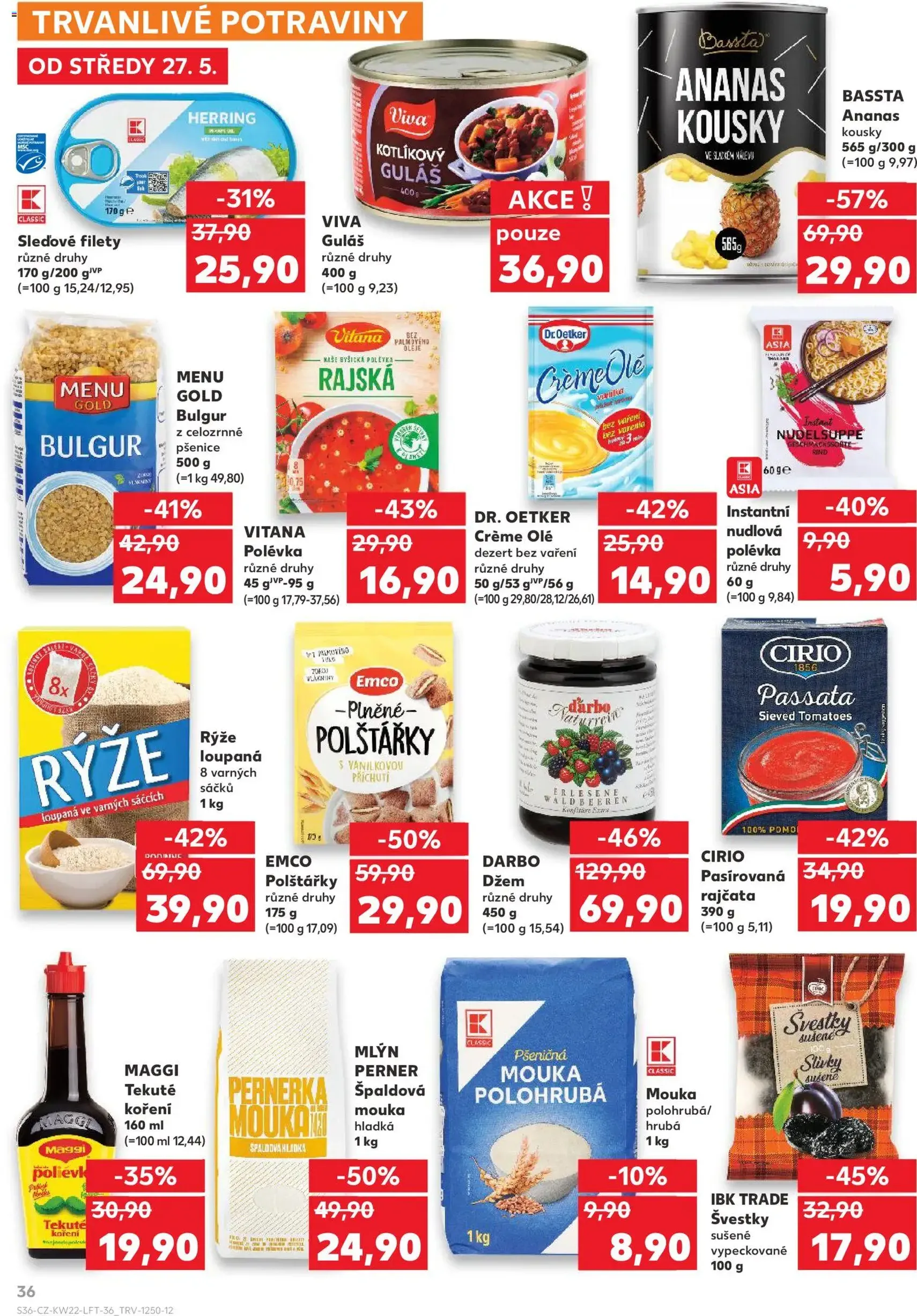 Kaufland leták - platný leták od 27.05.2026 strana 36 z 52