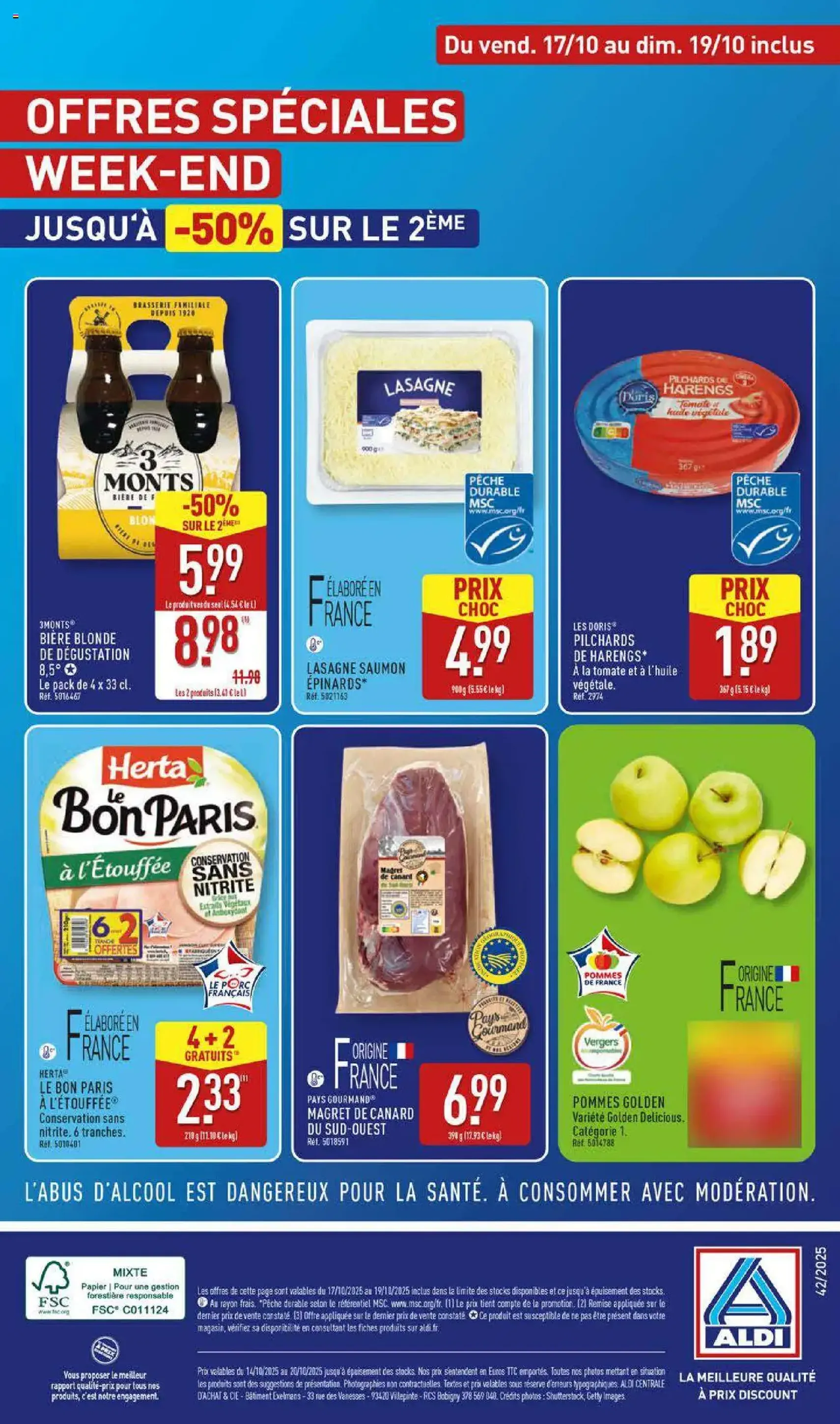 Aldi catalogue semaine 42 - brochure valable à partir du 14/10/2025, page 45 sur 46