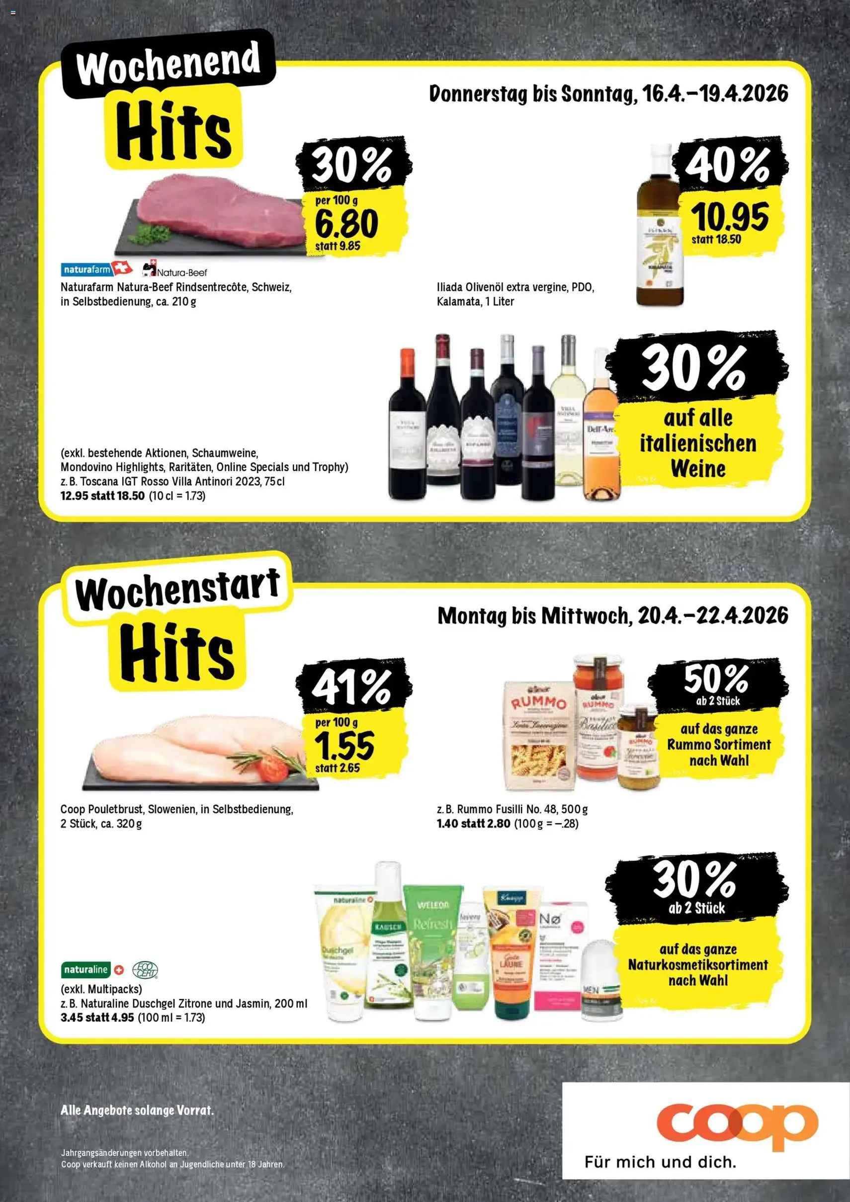 Coop aktionen - Gültiger Prospekt ab 16.04.2026, Seite 20 von insgesamt 24