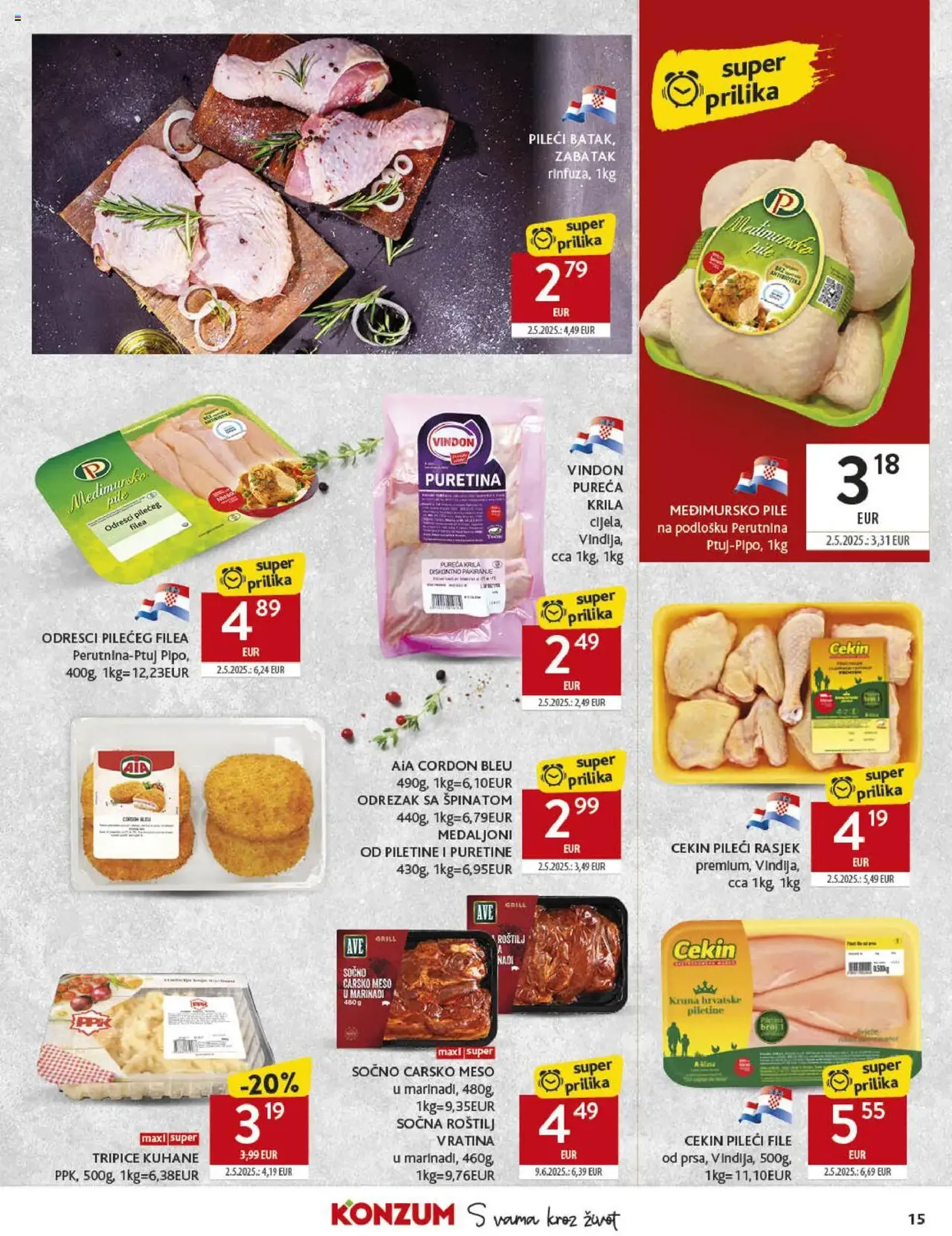 Konzum HR Akciós újság - 2025.09.10. érvényes szórólap 15 oldal 51 oldalból