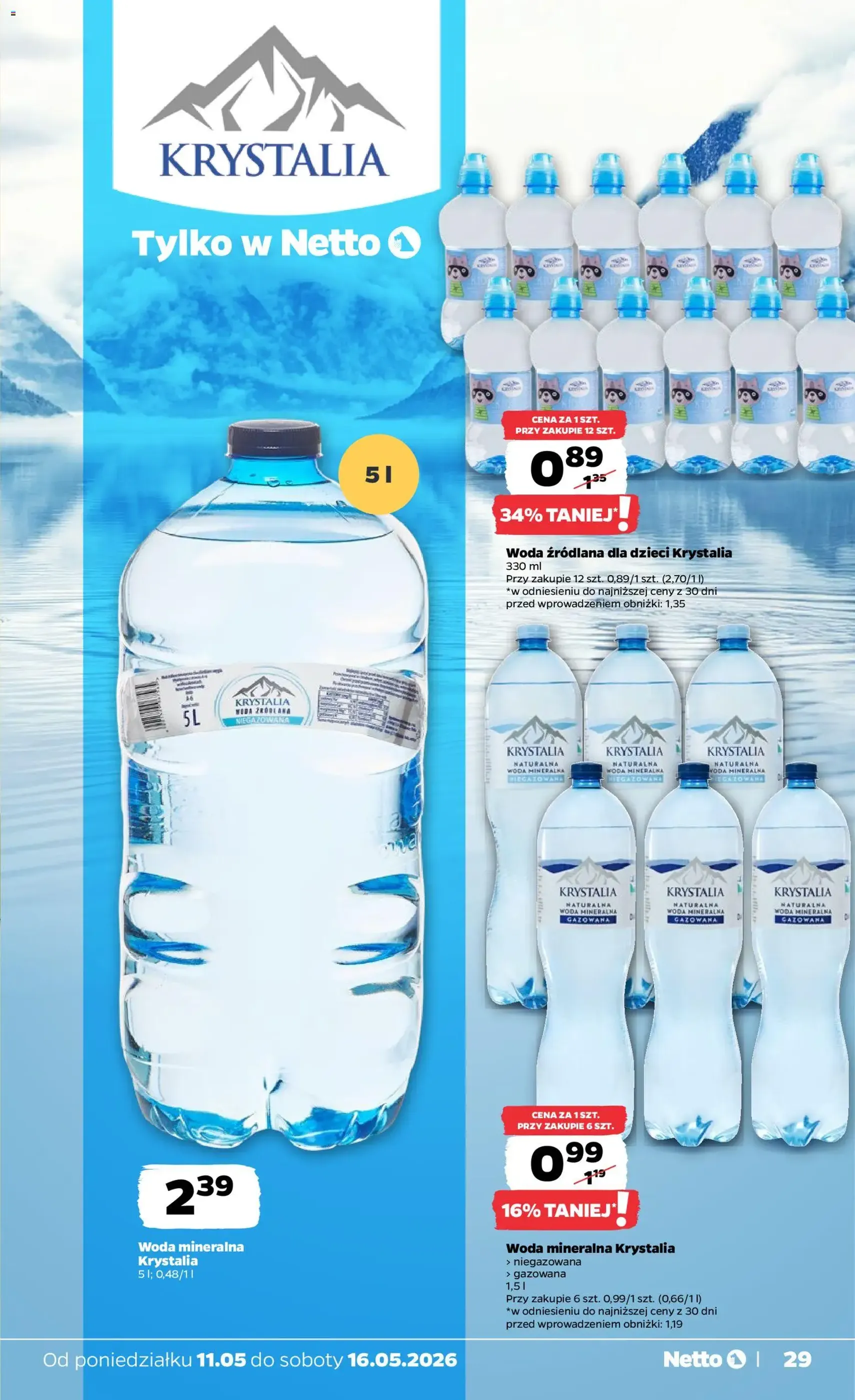 Netto gazetka od poniedziałku spożywcza - ważny gazetka od 11.05.2026 strona 29 z 36