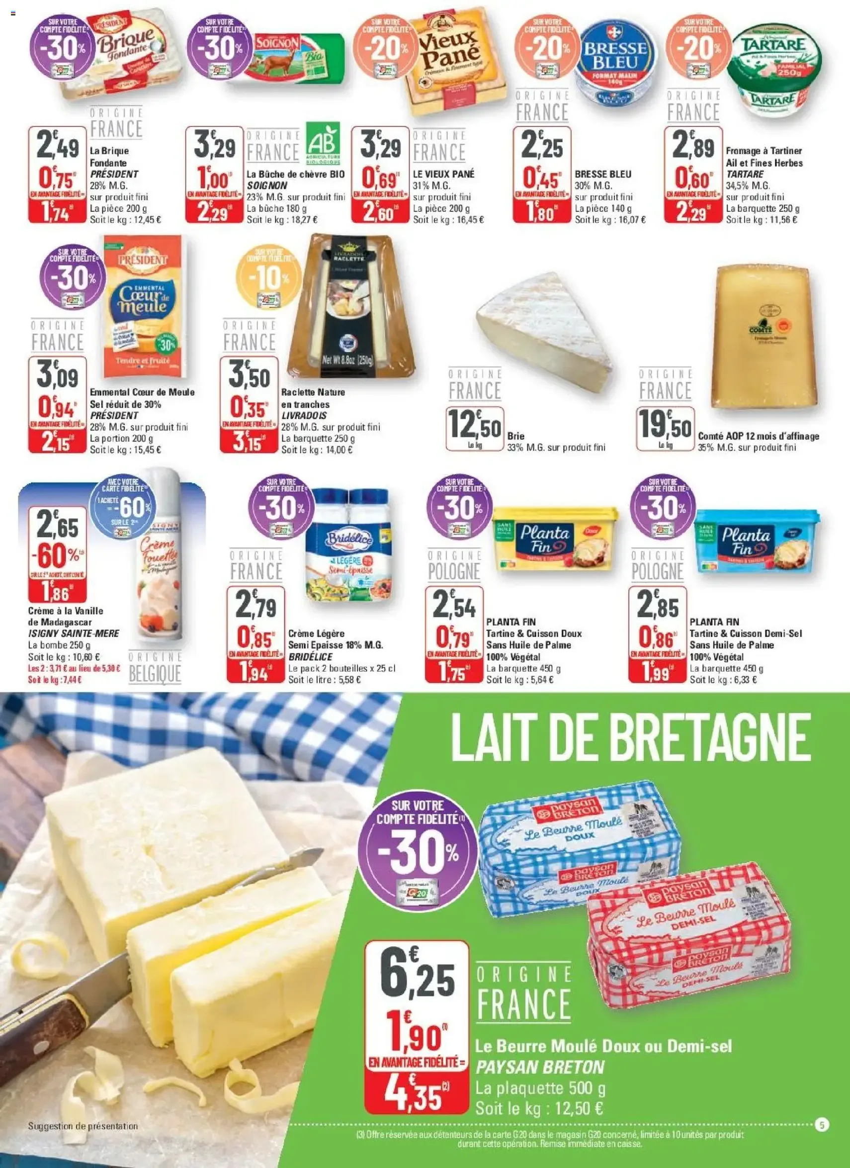 G20 Supermarchés catalogue - brochure valable à partir du 07/10/2026, page 5 sur 20