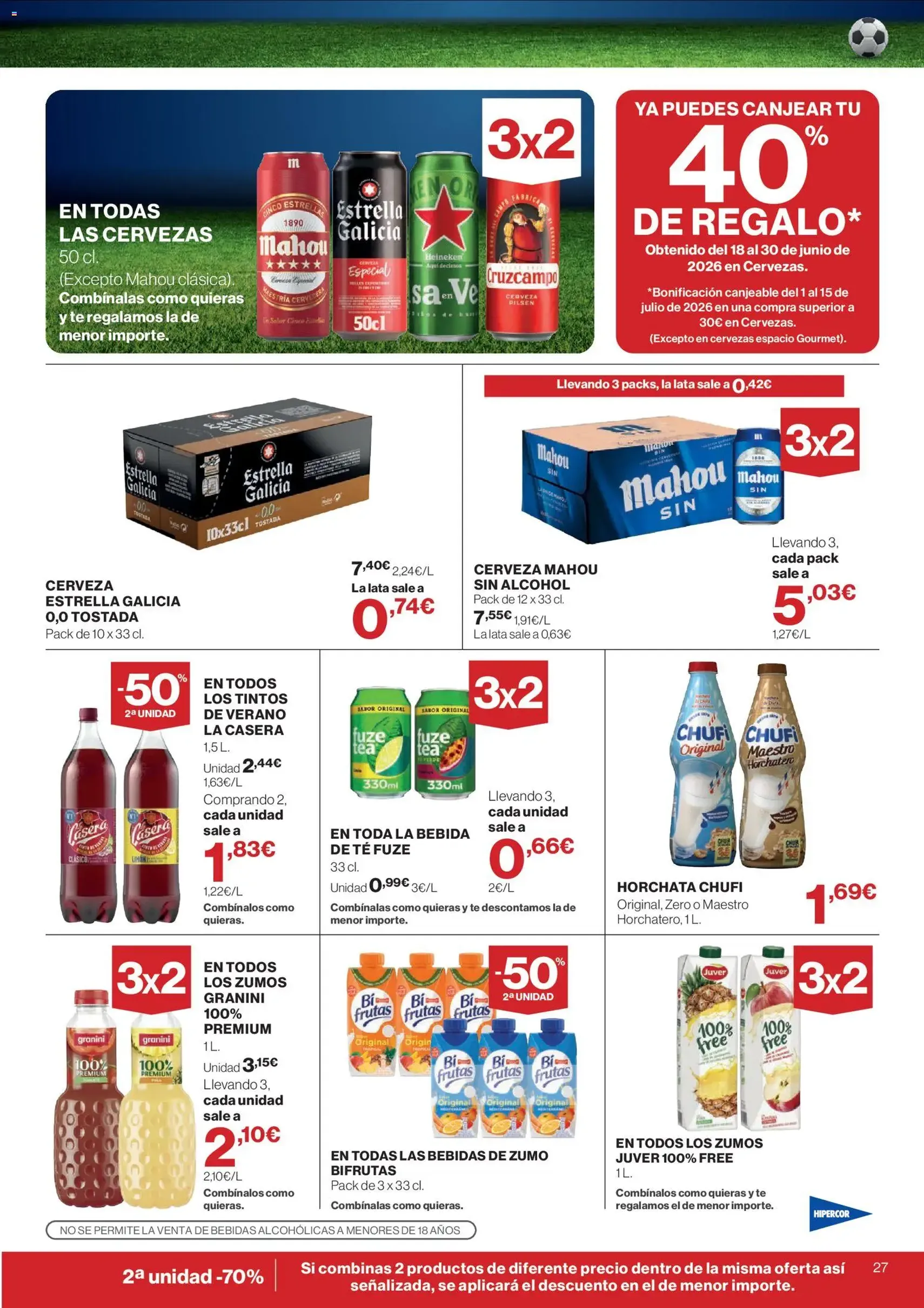 Hipercor catálogo - folleto válido desde 01/07/2026 página 27 de 56
