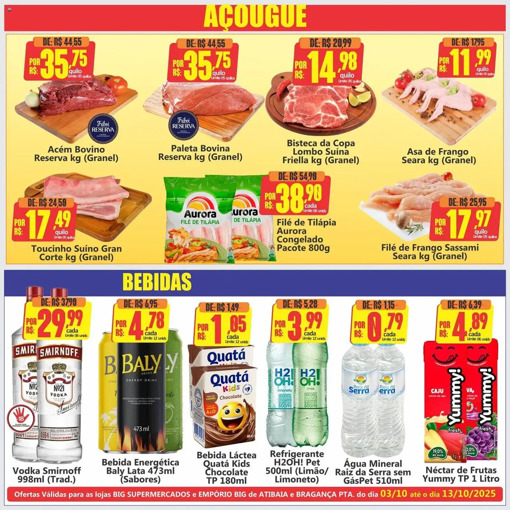 Big Supermercados - Ofertas da semana - folheto válido a partir de 03/10/2025 página 3 de 6