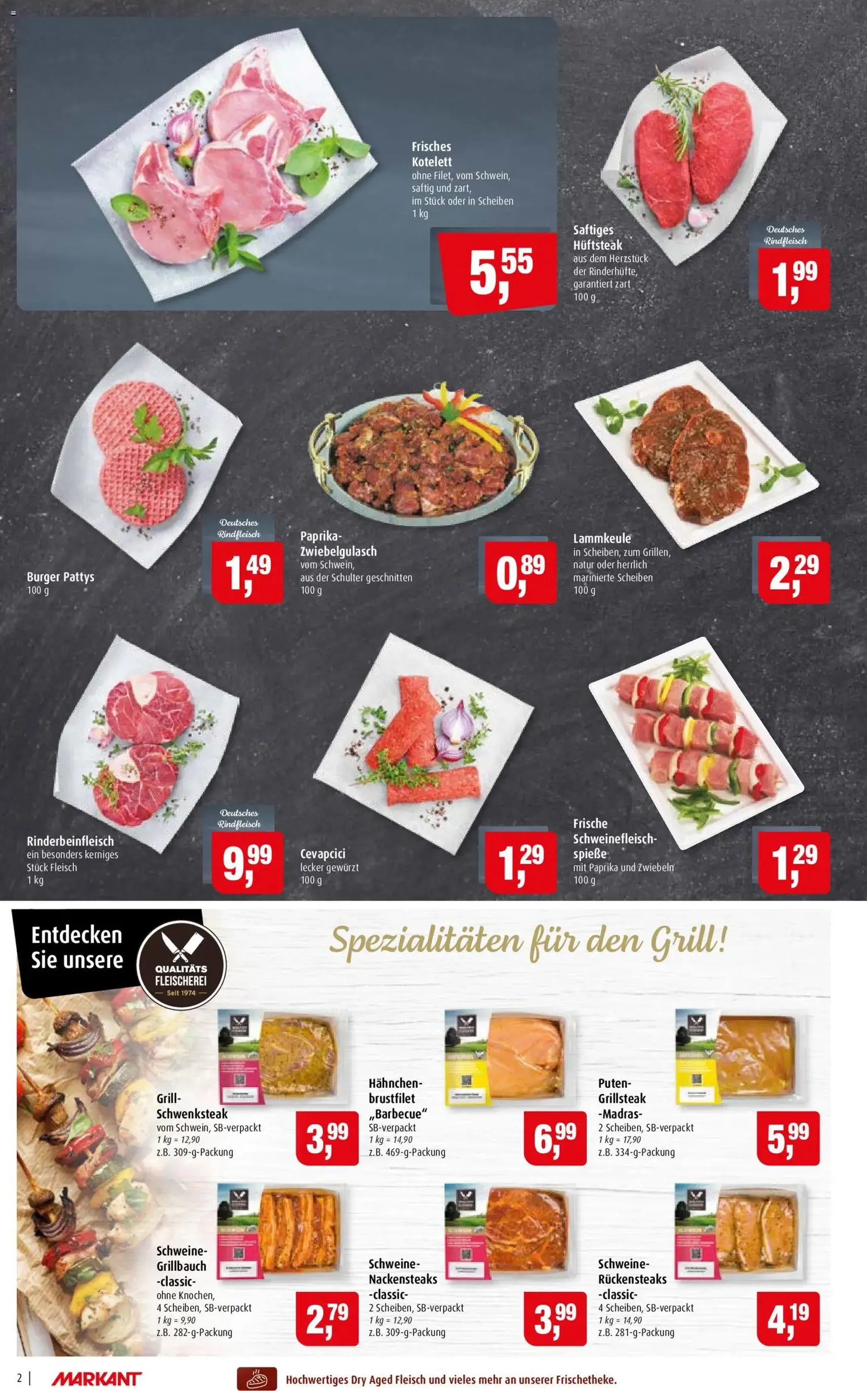 Markant Prospekt - Gültiger Prospekt ab 22.06.2026, Seite 2 von insgesamt 14