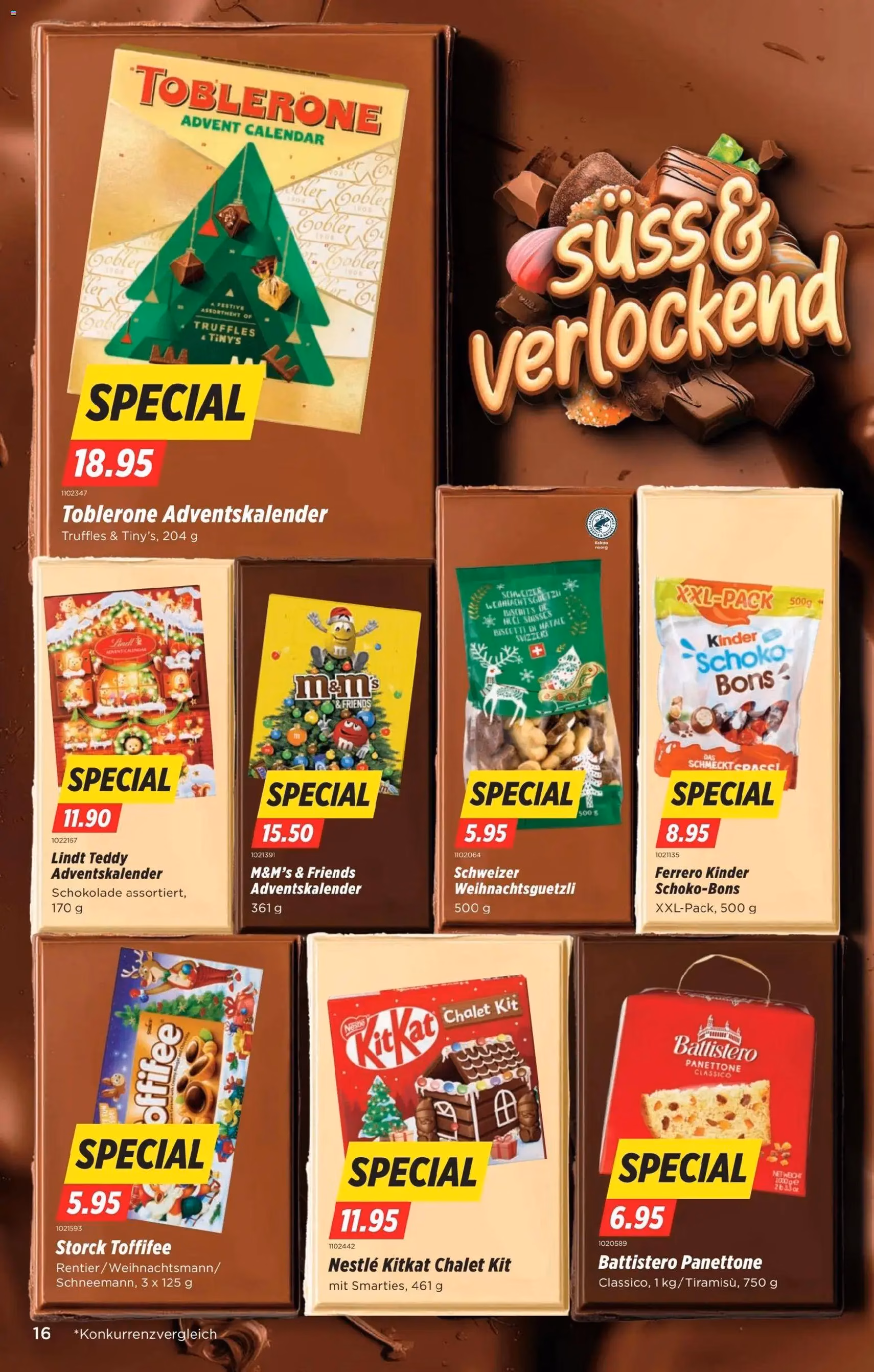 Denner Aktionen - Gültiger Prospekt ab 04.11.2025, Seite 16 von insgesamt 24