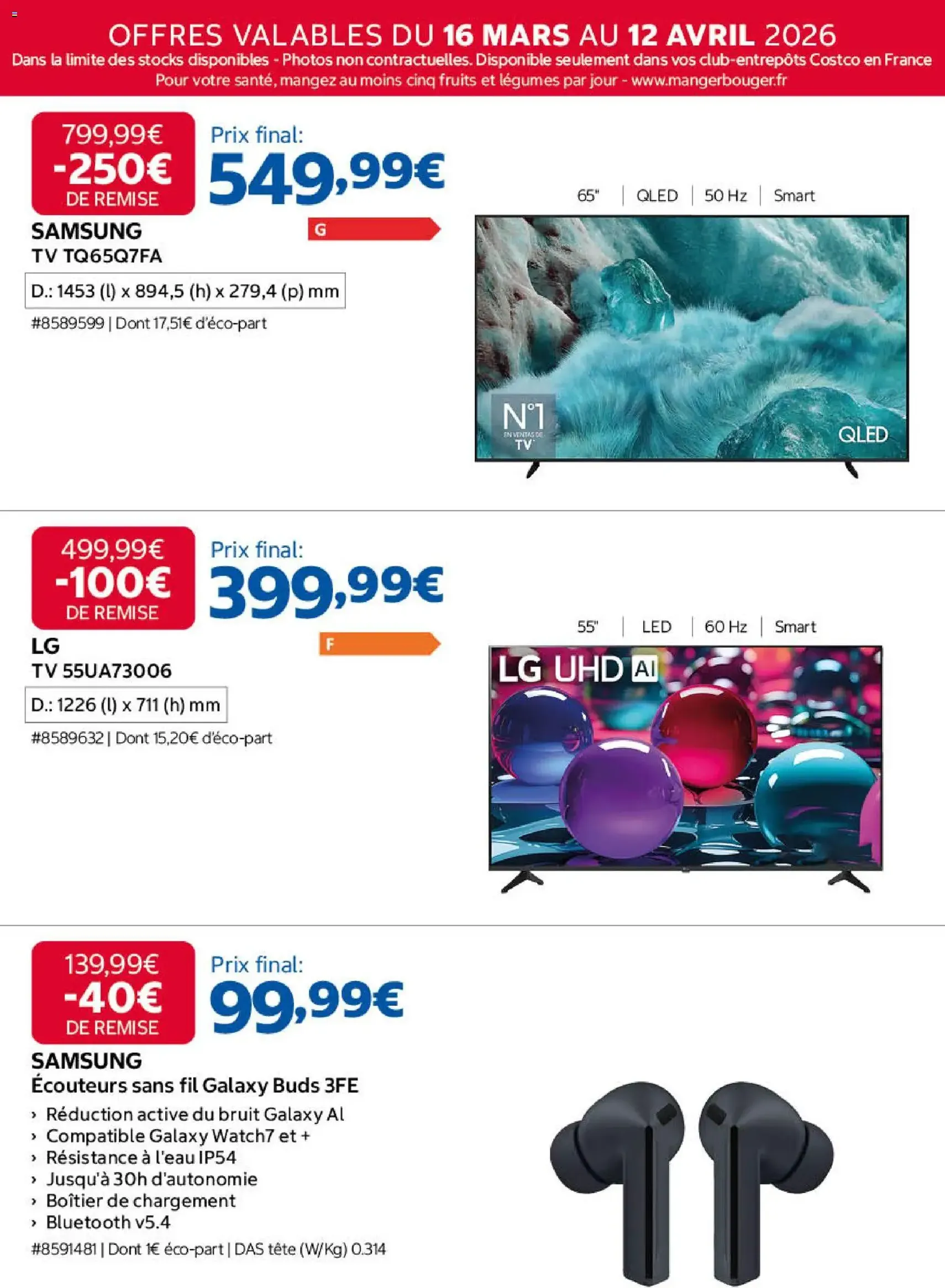 Costco catalogue - brochure valable à partir du 16/03/2026, page 10 sur 16