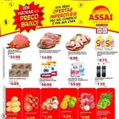 Encarte Assaí Atacadista - pré-visualização do folheto, válido a partir de 20/09/2025