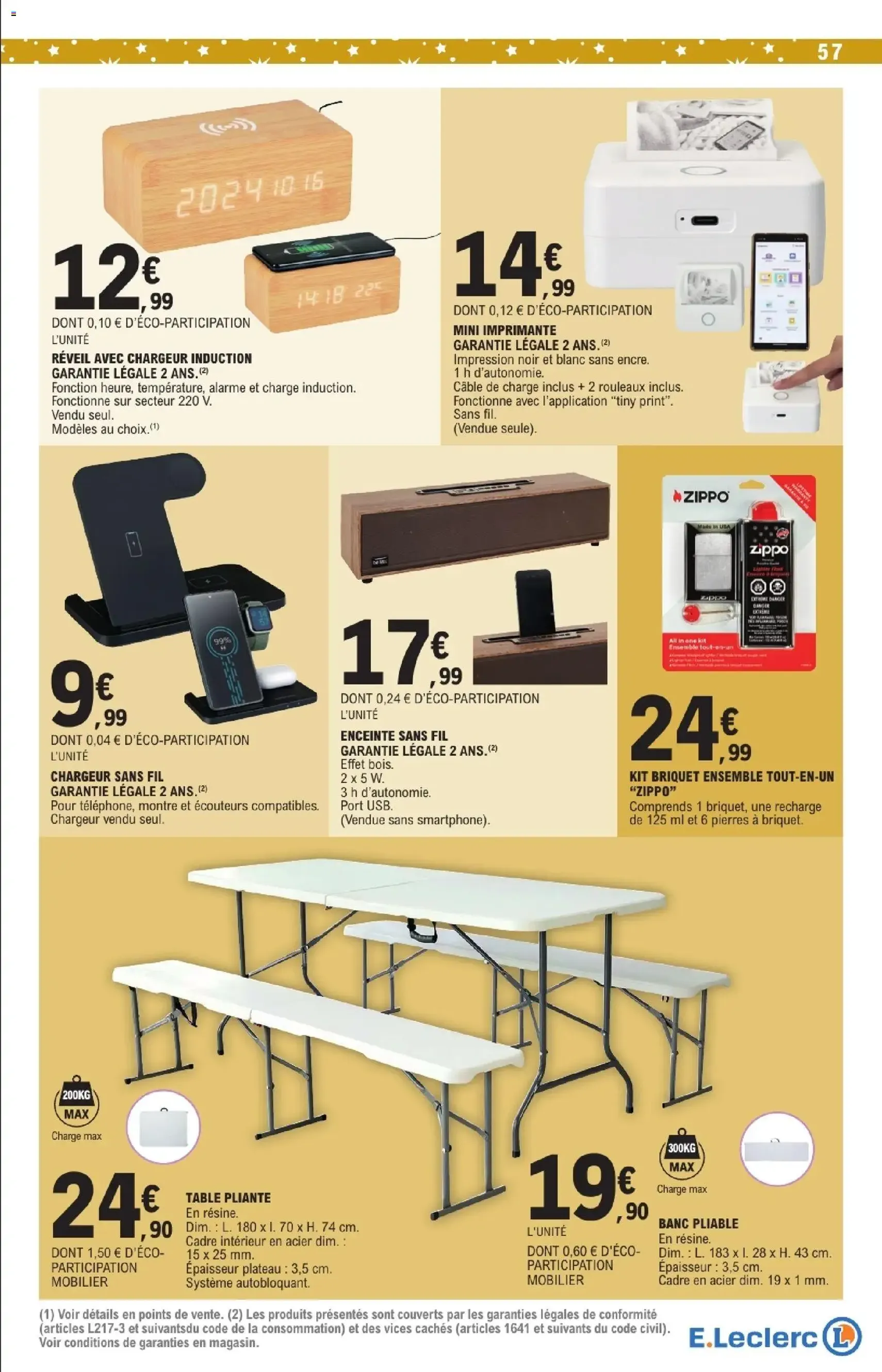 E.Leclerc catalogue semaine 51 - brochure valable à partir du 16/12/2025, page 57 sur 64