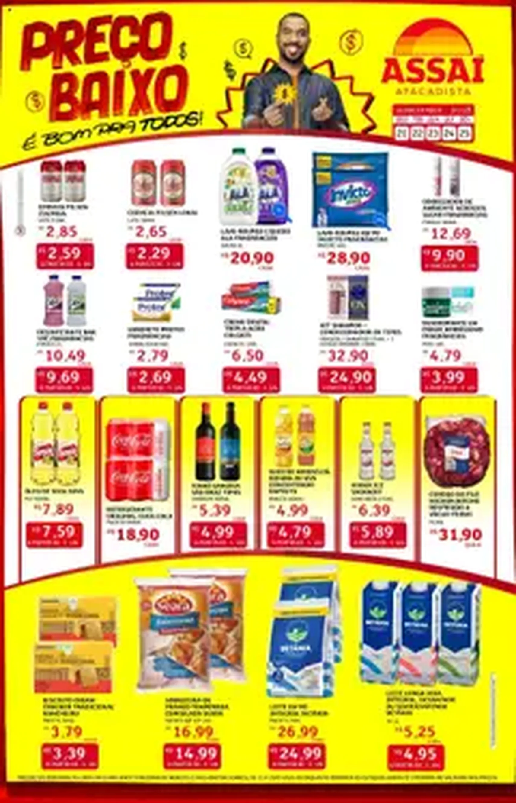 Encarte Assaí Atacadista - folheto válido a partir de 21/07/2025 página 1 de 1