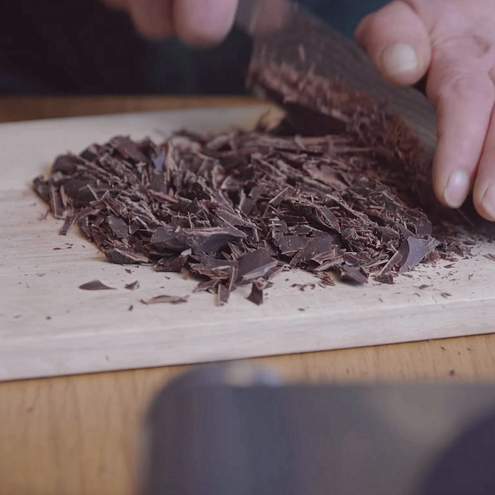 Torta al cioccolato con cuore morbido - procedimento 1
