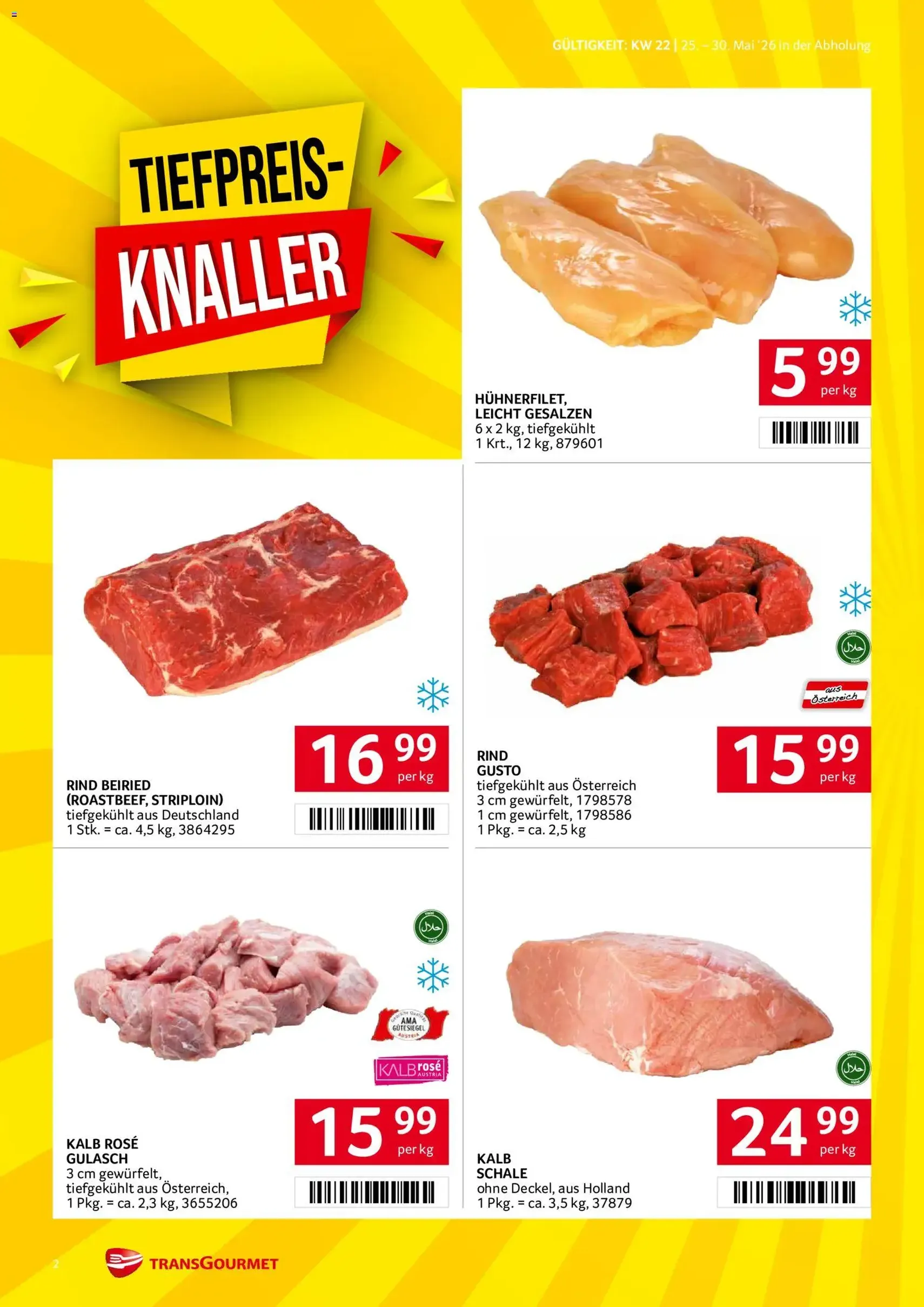 Transgourmet Flugblatt - Gültiger Prospekt ab 25.05.2026, Seite 2 von insgesamt 35