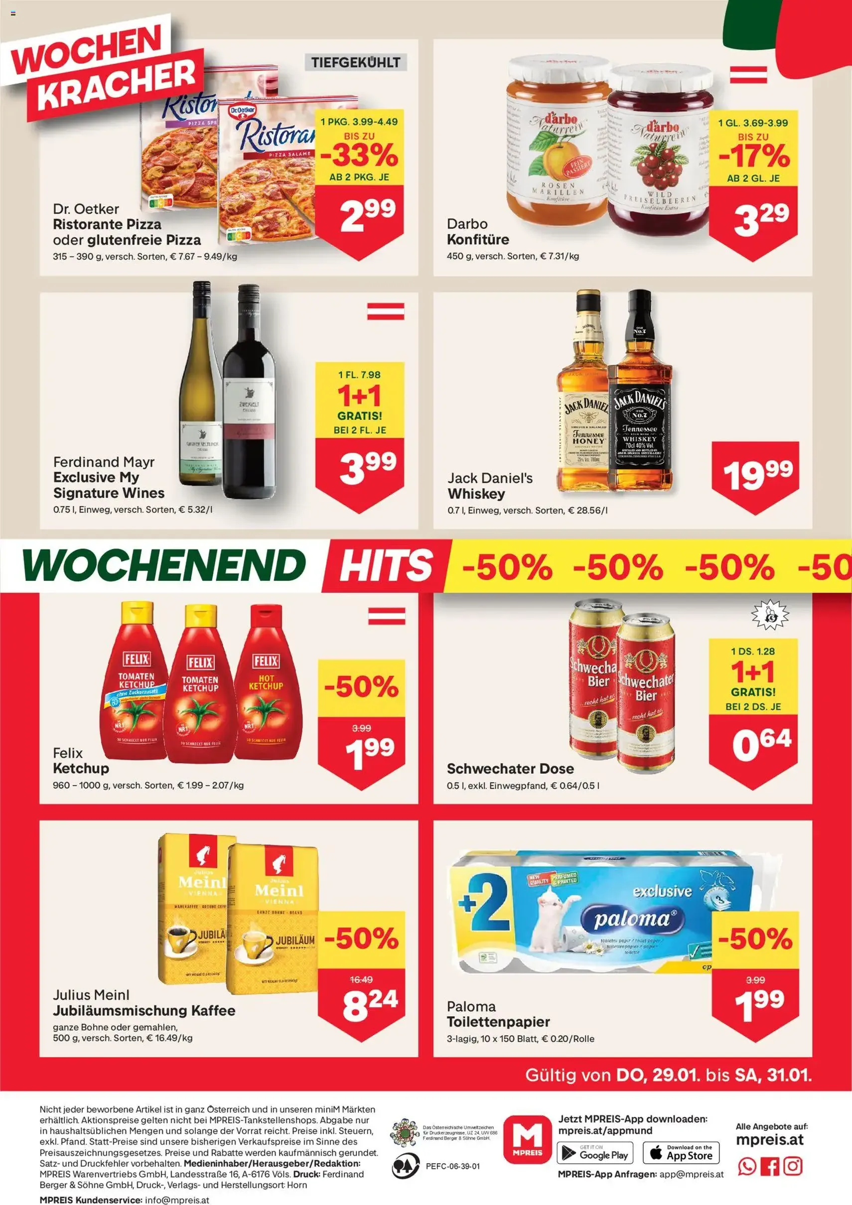 MPREIS Flugblatt - Gültiger Prospekt ab 29.01.2026, Seite 12 von insgesamt 14