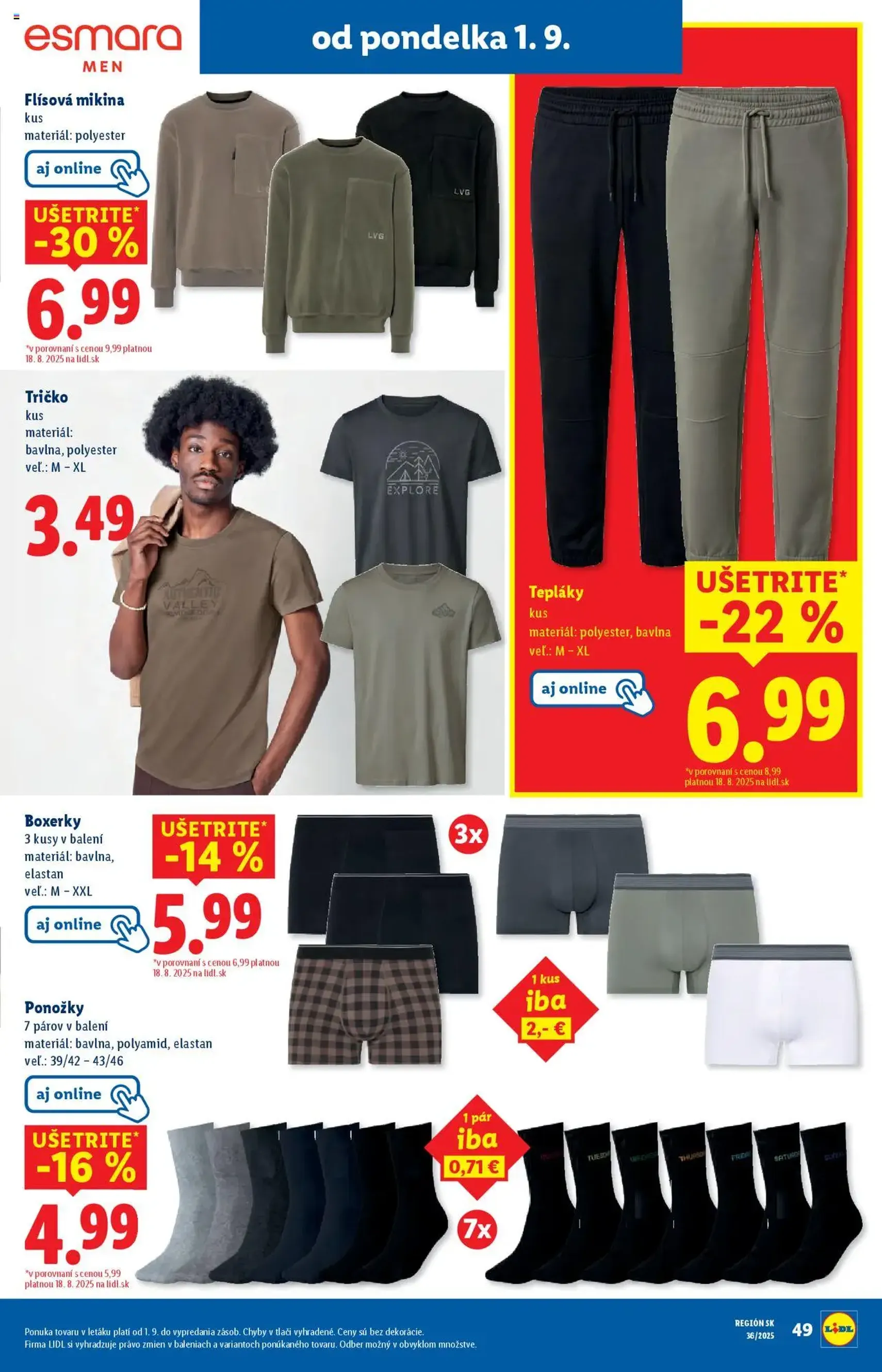 Lidl leták - platný leták od 01.09.2025 strana 71 z 103 Lidl leták - platný leták od 01.09.2025 strana 71 z 103