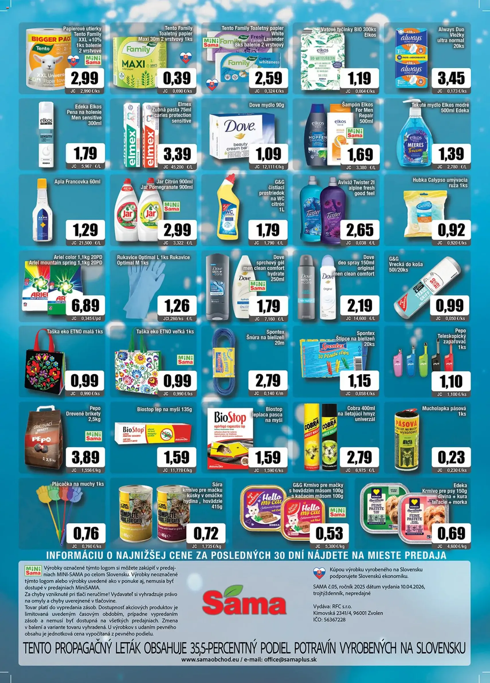 Sama leták - platný leták od 10.04.2026 strana 12 z 12