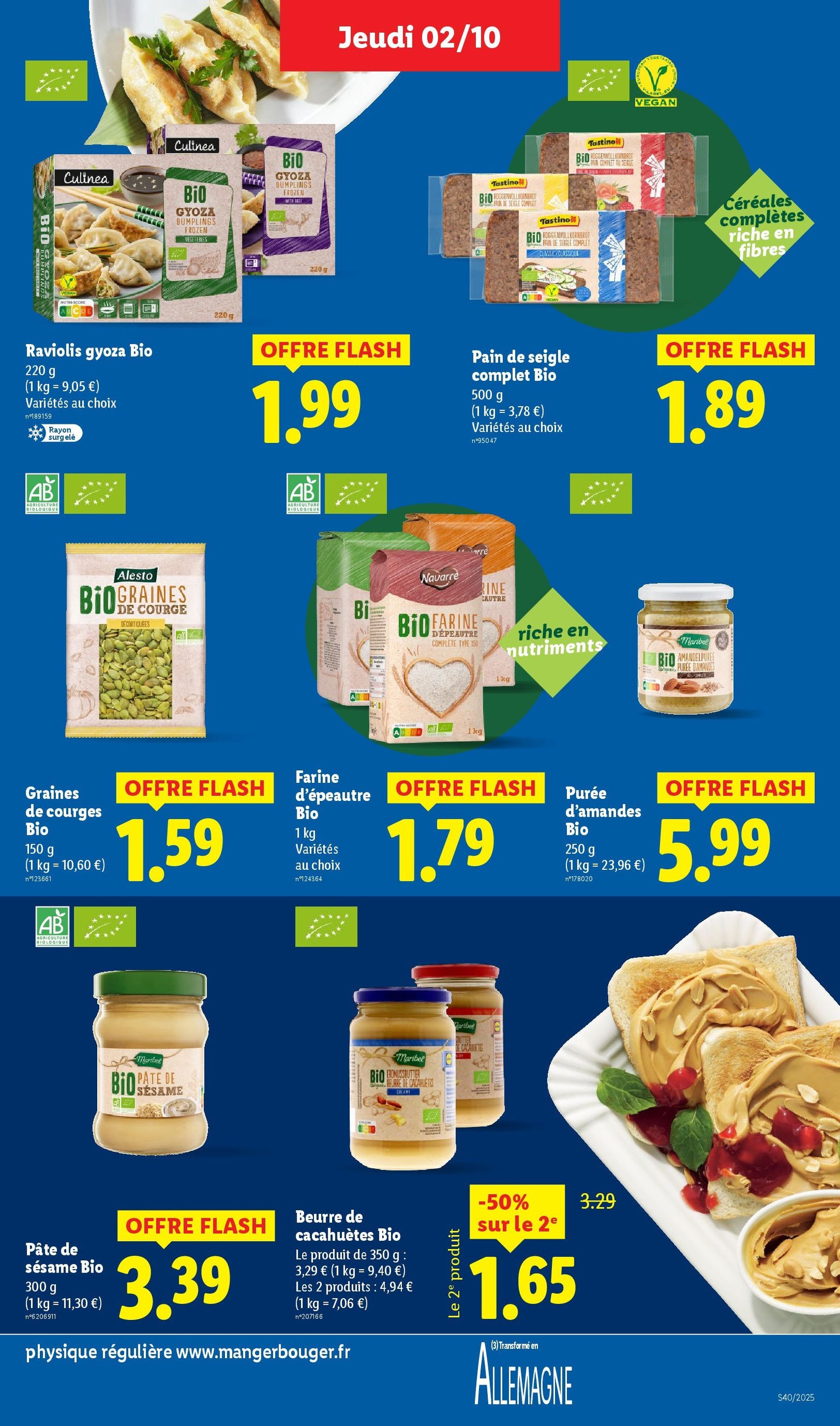 LIDL catalogue semaine 40 - brochure valable à partir du 02/10/2025, page 25 sur 76 LIDL catalogue semaine 40 - brochure valable à partir du 02/10/2025, page 25 sur 76