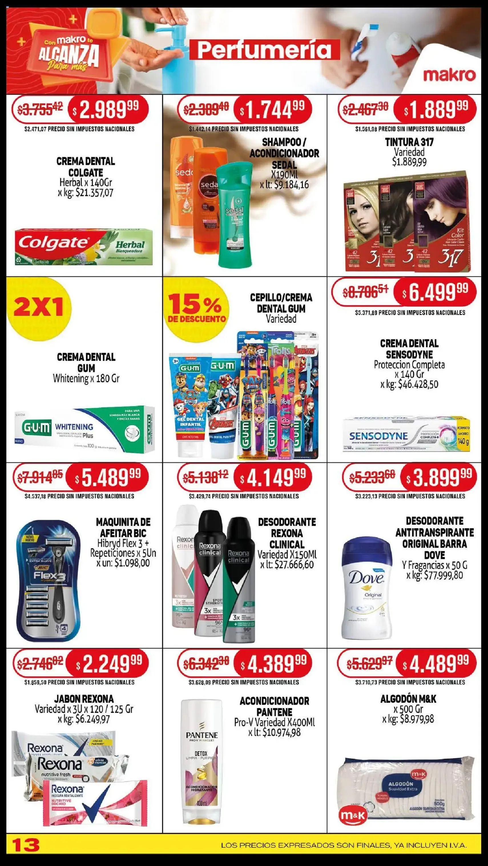 Makro ofertas - folleto válido desde 23/10/2025 página 13 de 15 Makro ofertas - folleto válido desde 23/10/2025 página 13 de 15