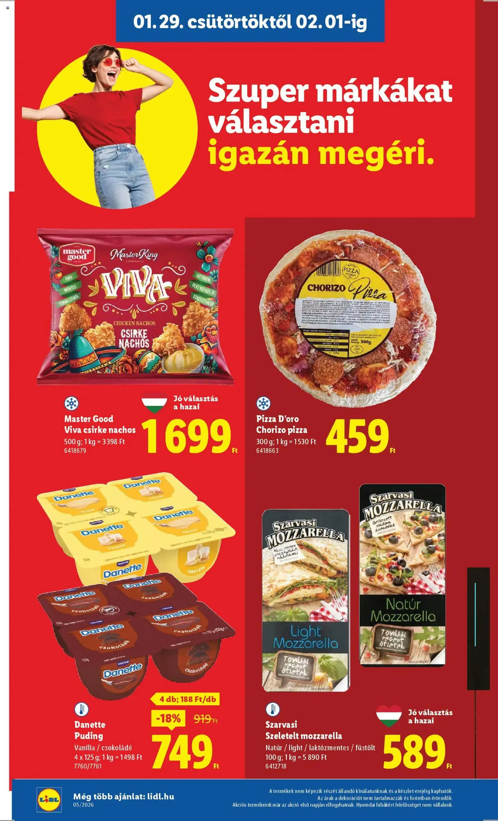 Lidl Akciós újság - 2026.01.29. érvényes szórólap 12 oldal 54 oldalból