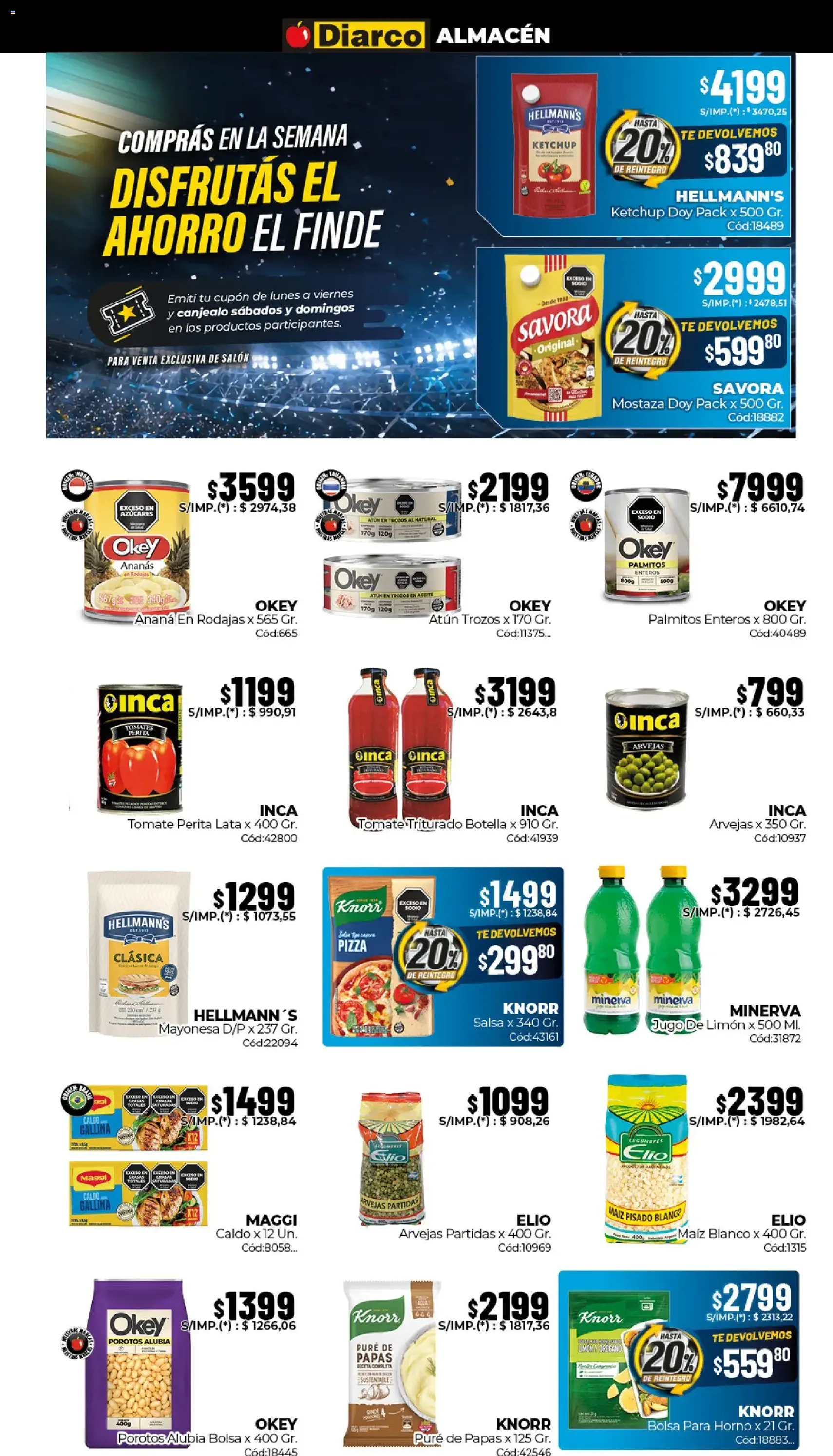 Diarco ofertas - folleto válido desde 15/06/2026 página 3 de 20