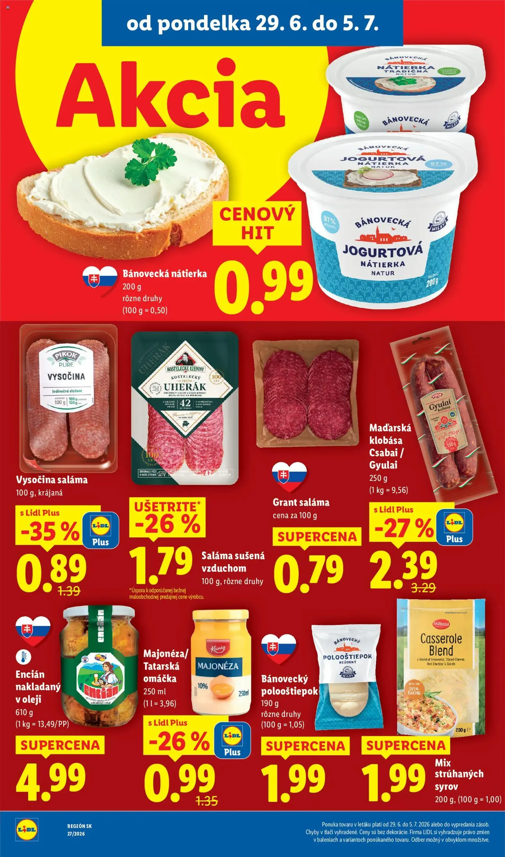 Lidl leták - platný leták od 29.06.2026 strana 32 z 98