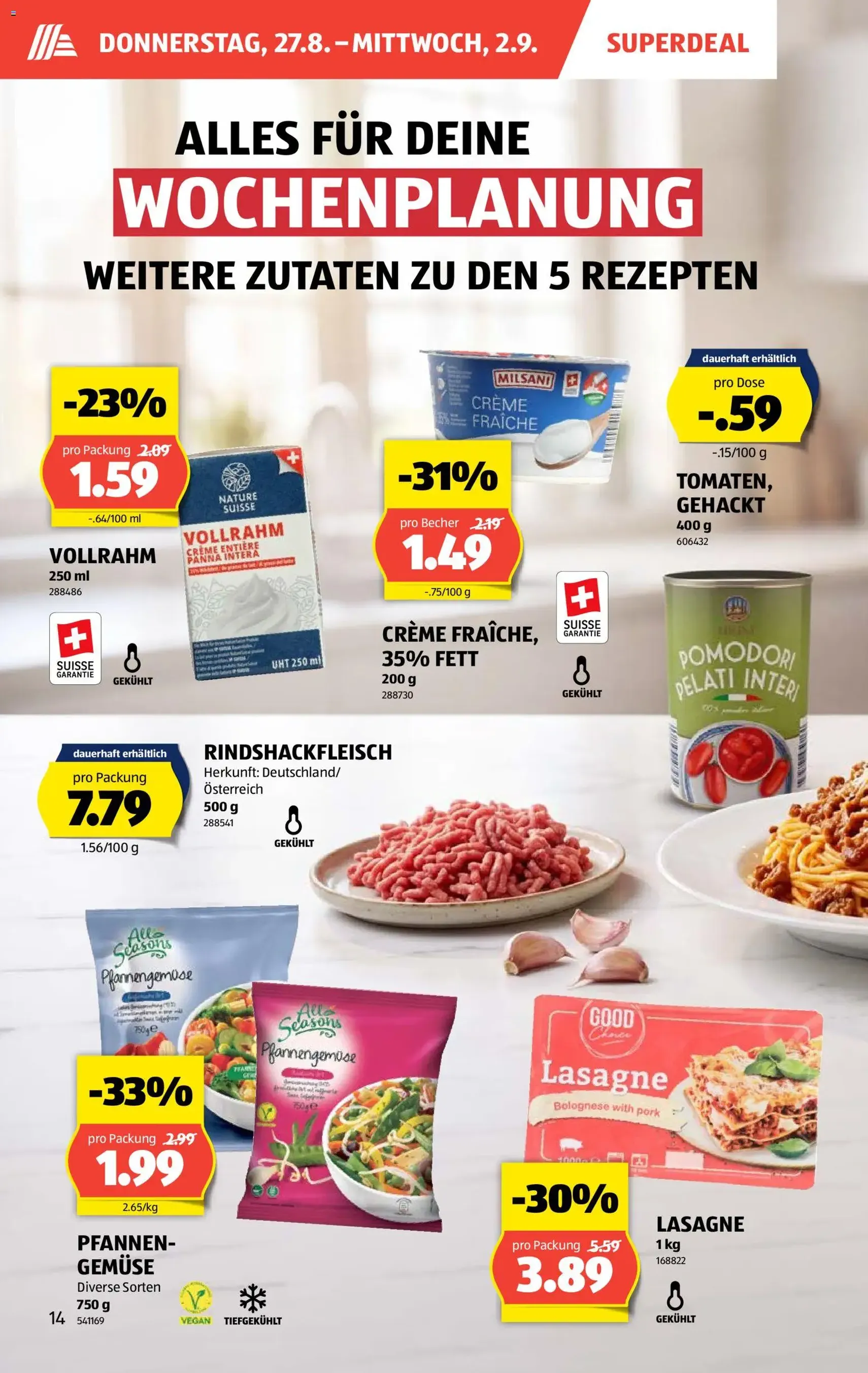 Aldi aktionen - Gültiger Prospekt ab 27.08.2026, Seite 14 von insgesamt 35