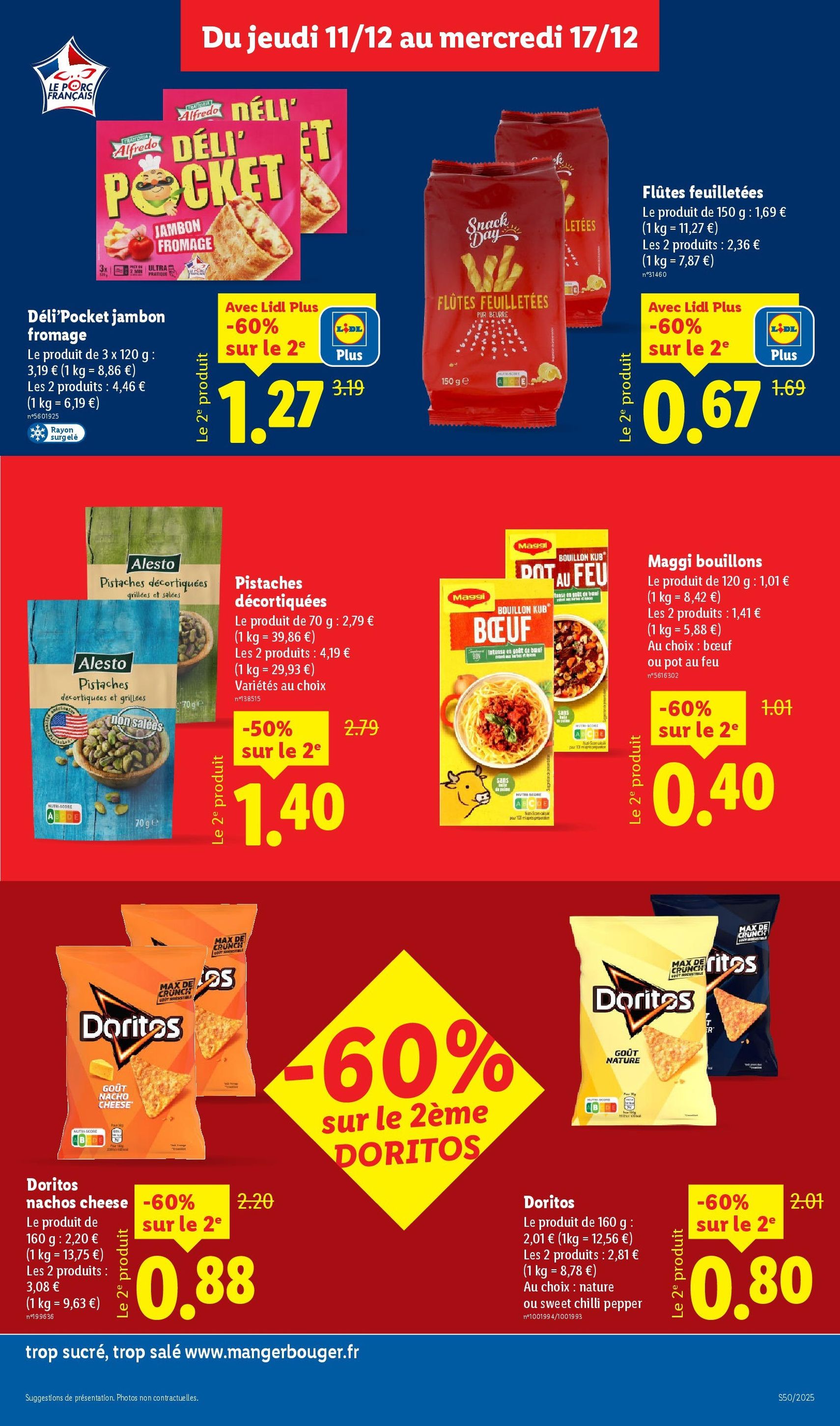 LIDL catalogue semaine 50 - brochure valable à partir du 11/12/2025, page 15 sur 88