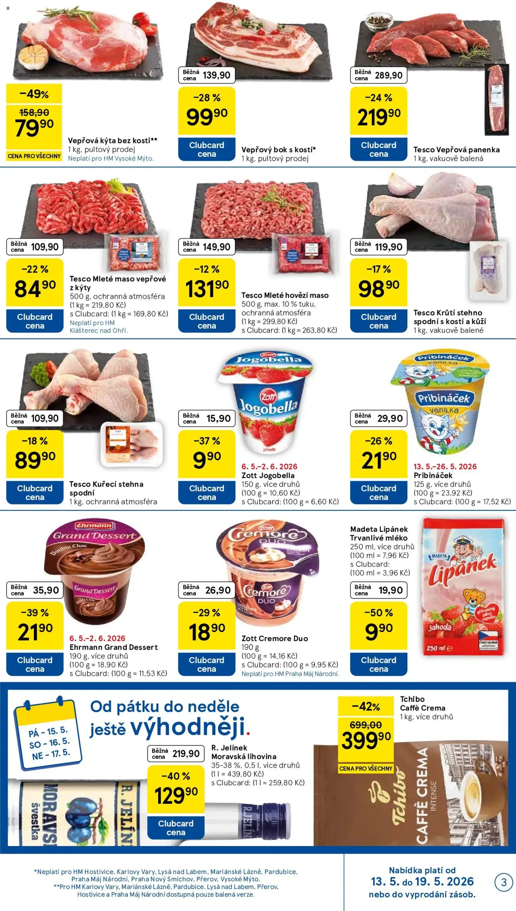 Tesco leták - Hypermarket - platný leták od 13.05.2026 strana 3 z 34