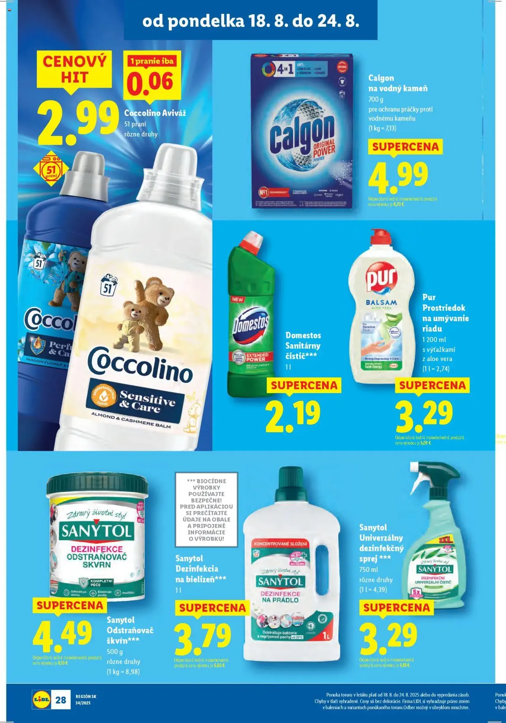 Lidl leták - platný leták od 18.08.2025 strana 28 z 97 Lidl leták - platný leták od 18.08.2025 strana 28 z 97