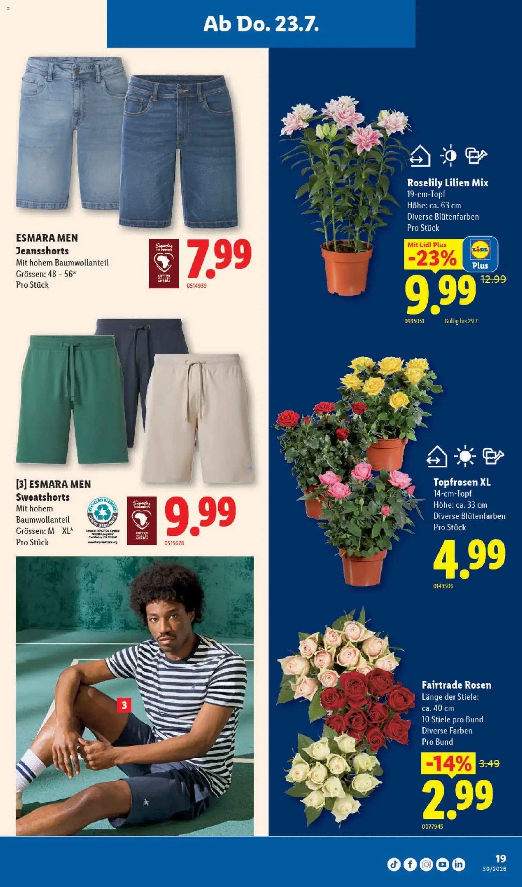 Lidl aktionen - Gültiger Prospekt ab 23.07.2026, Seite 19 von insgesamt 32