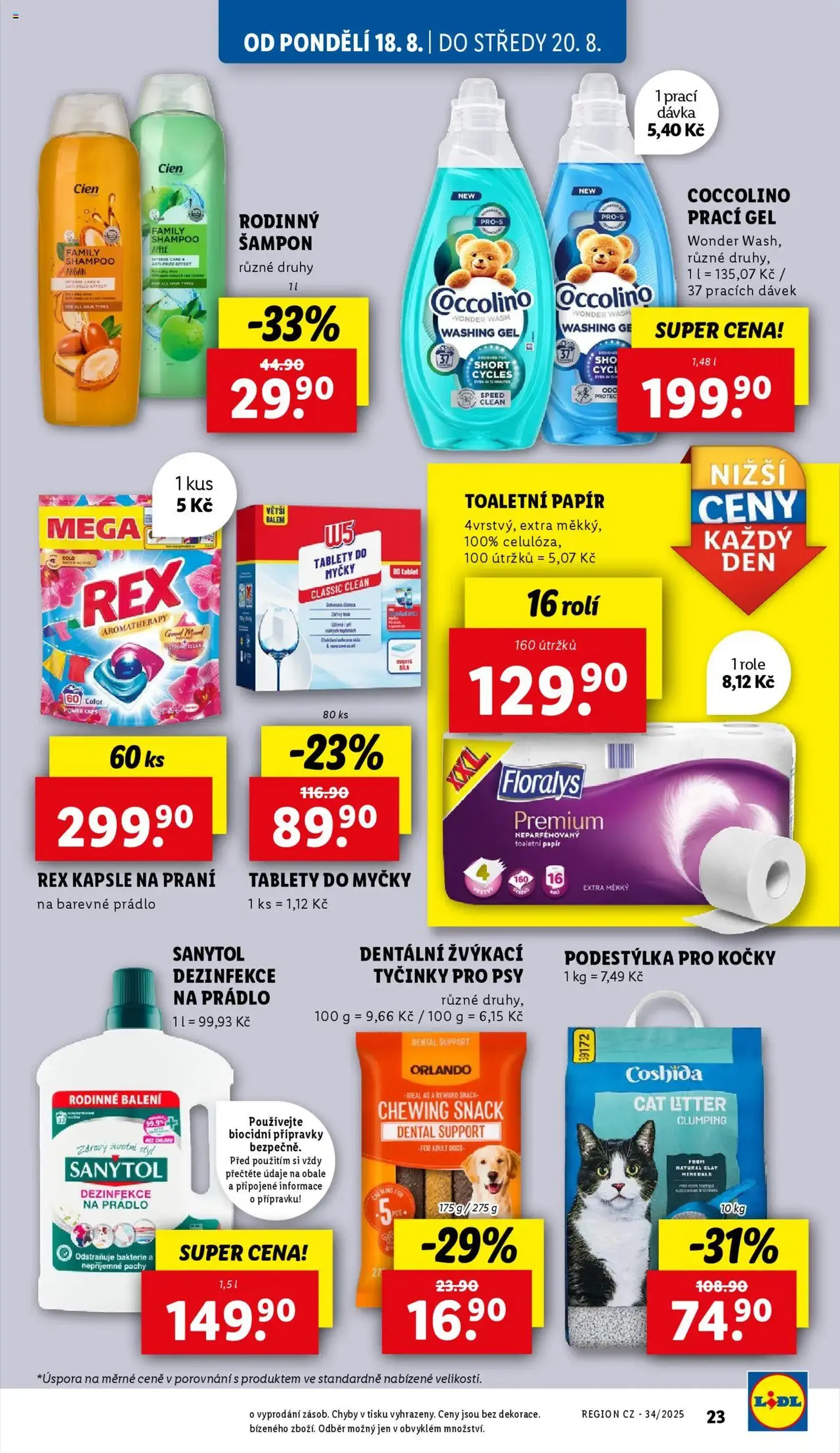 Lidl leták - platný leták od 18.08.2025 strana 34 z 53 Lidl leták - platný leták od 18.08.2025 strana 34 z 53