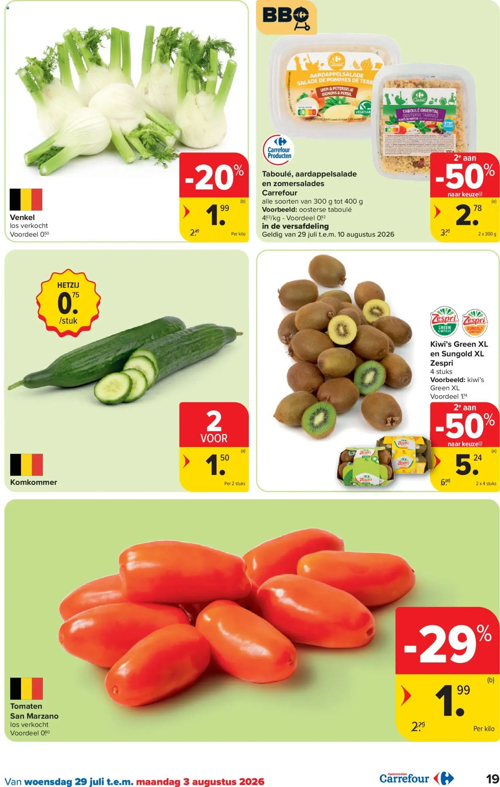 Carrefour folder week 31 - geldige folder vanaf 29/07/2026 pagina 19 van 51