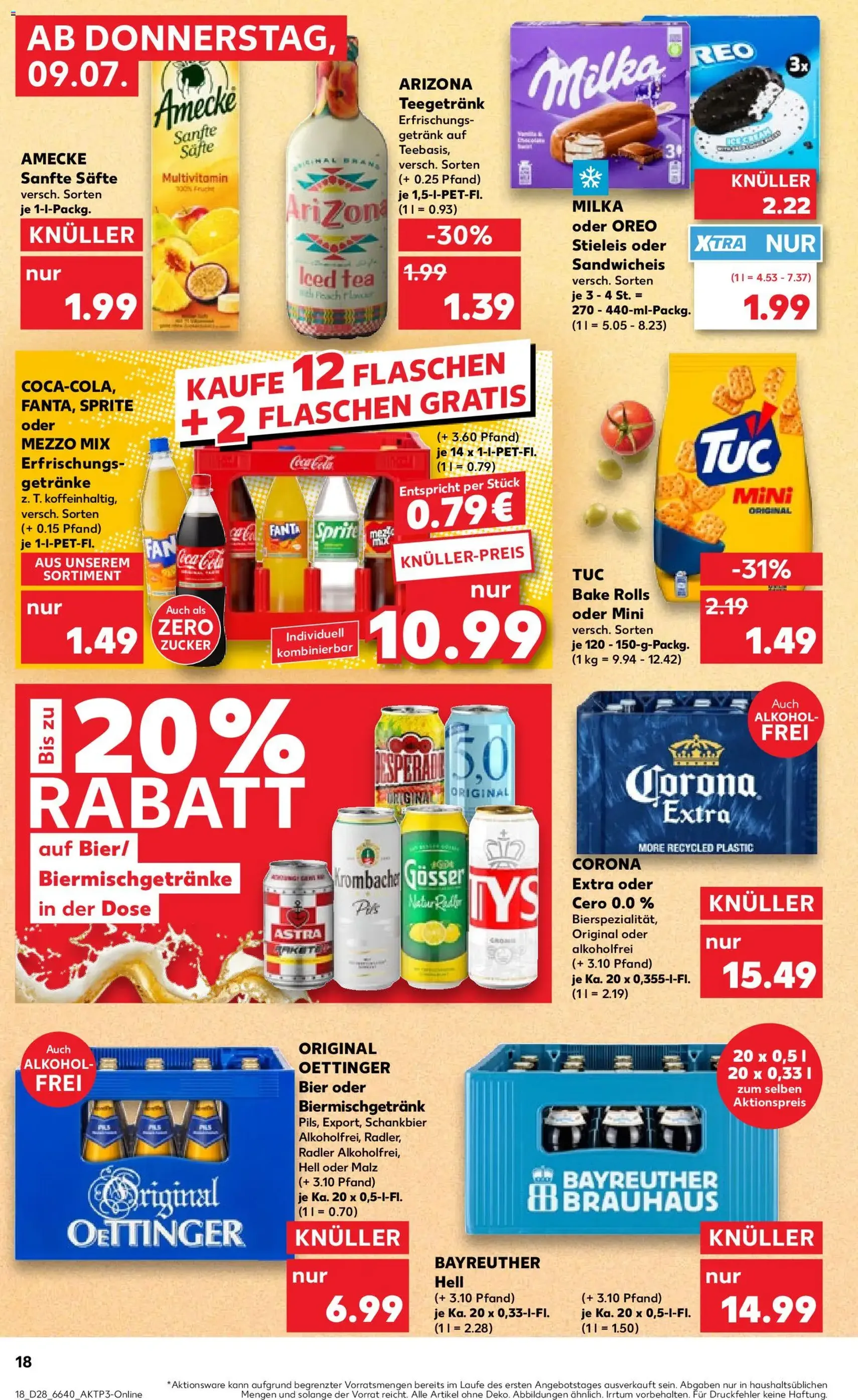 Kaufland Prospekt - Gültiger Prospekt ab 09.07.2026, Seite 18 von insgesamt 52