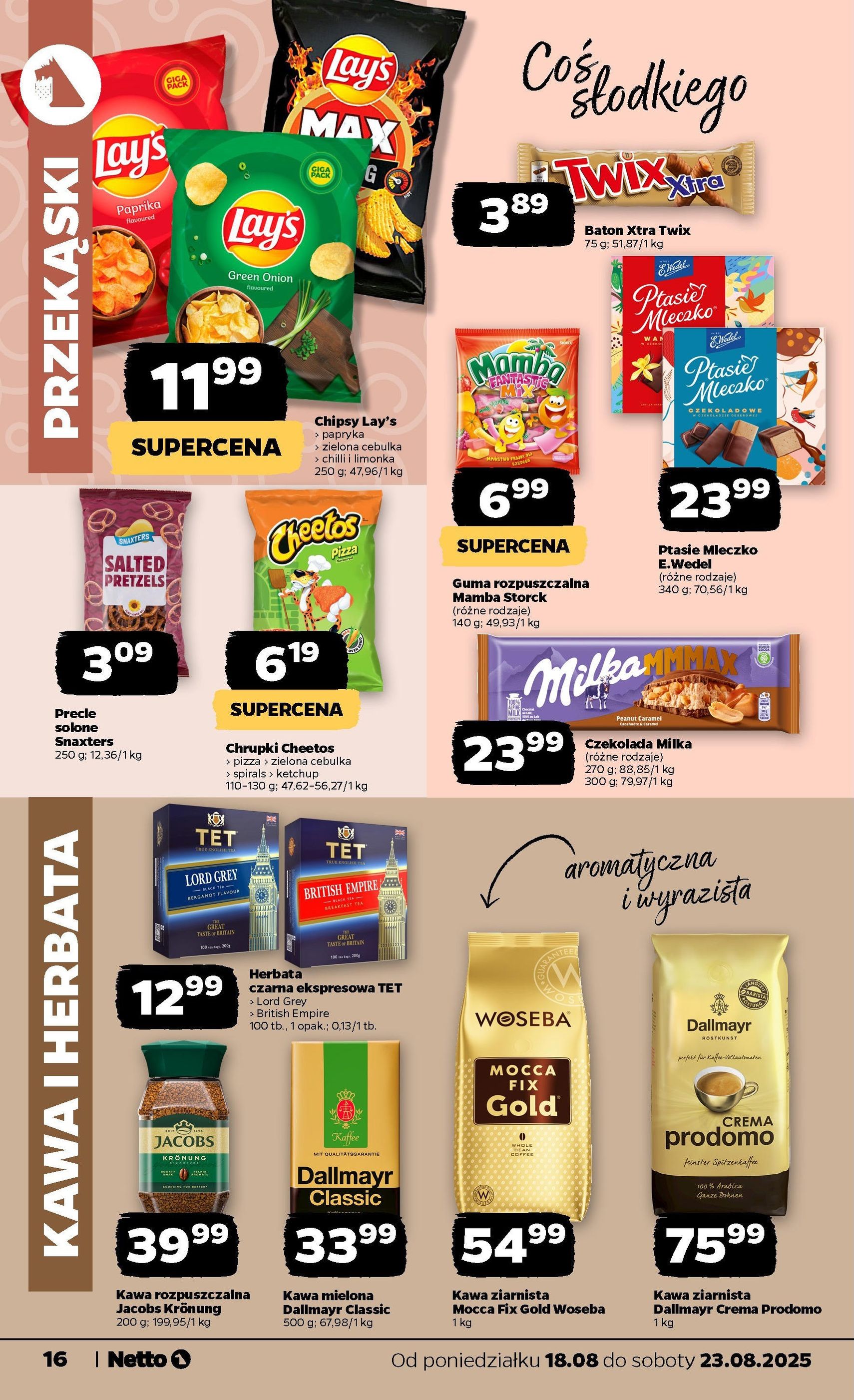 Netto gazetka - Spożywcza - ważny gazetka od 18.08.2025 strona 16 z 33 Netto gazetka - Spożywcza - ważny gazetka od 18.08.2025 strona 16 z 33