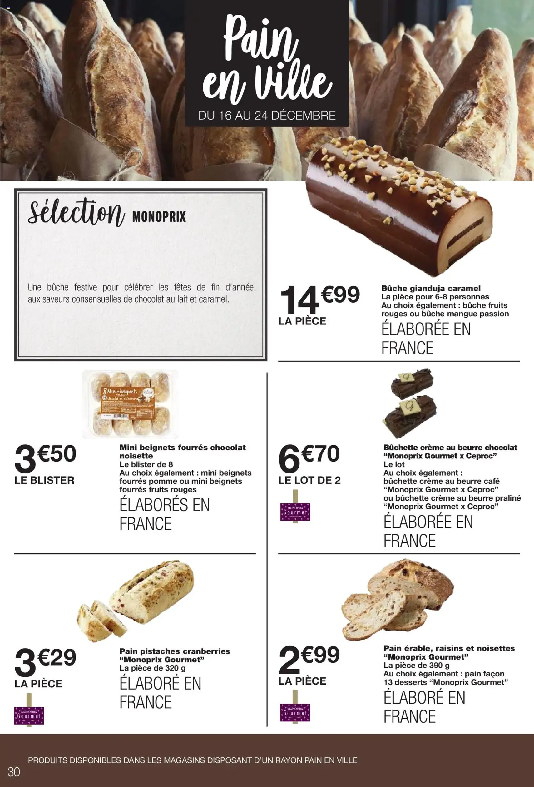 Monoprix catalogue - brochure valable à partir du 16/12/2025, page 30 sur 71