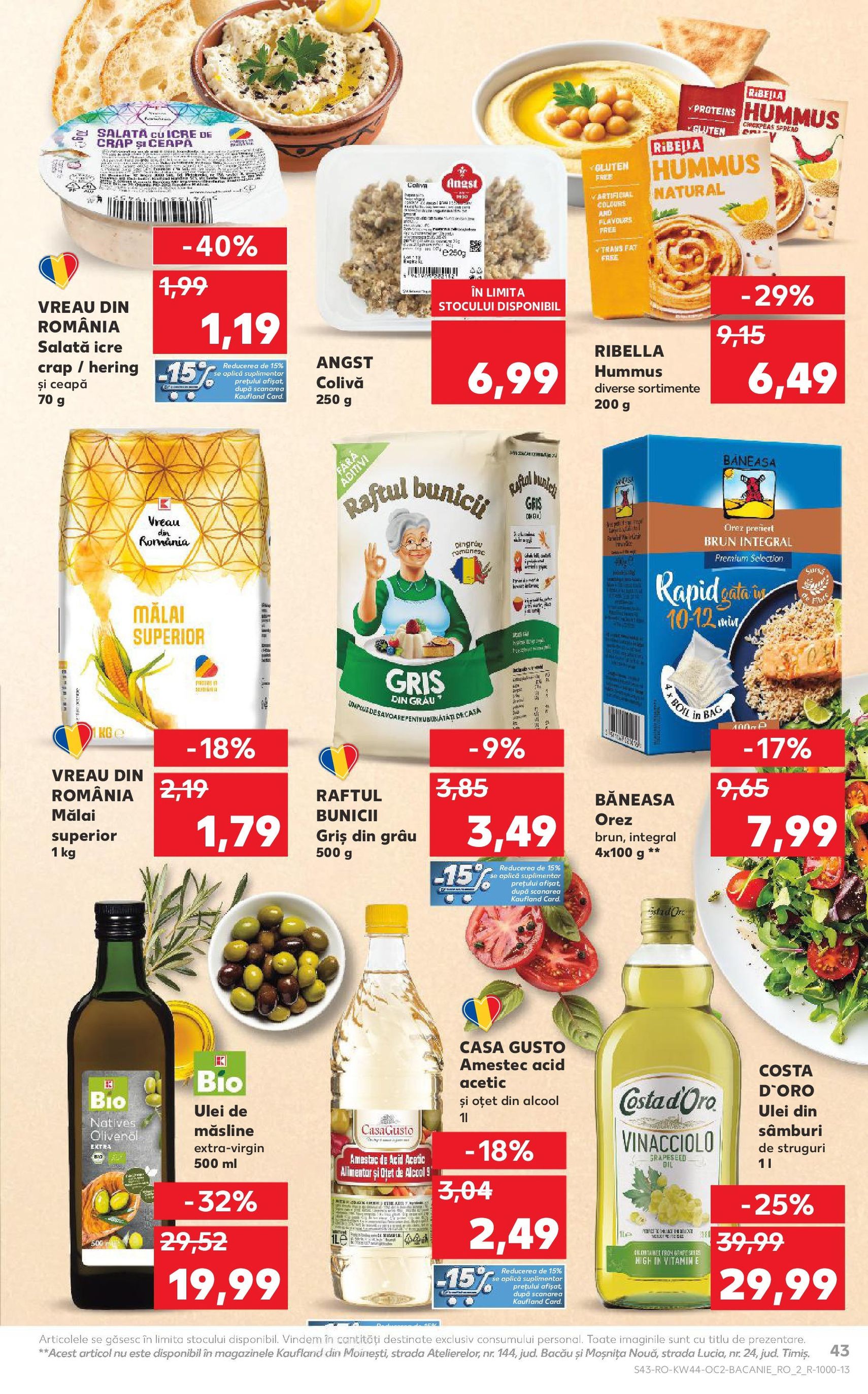 Catalog Kaufland - Bucureşti - cataloage valabile începând cu 29.10.2025 pagina 43 din 70 Catalog Kaufland - Bucureşti - cataloage valabile începând cu 29.10.2025 pagina 43 din 70