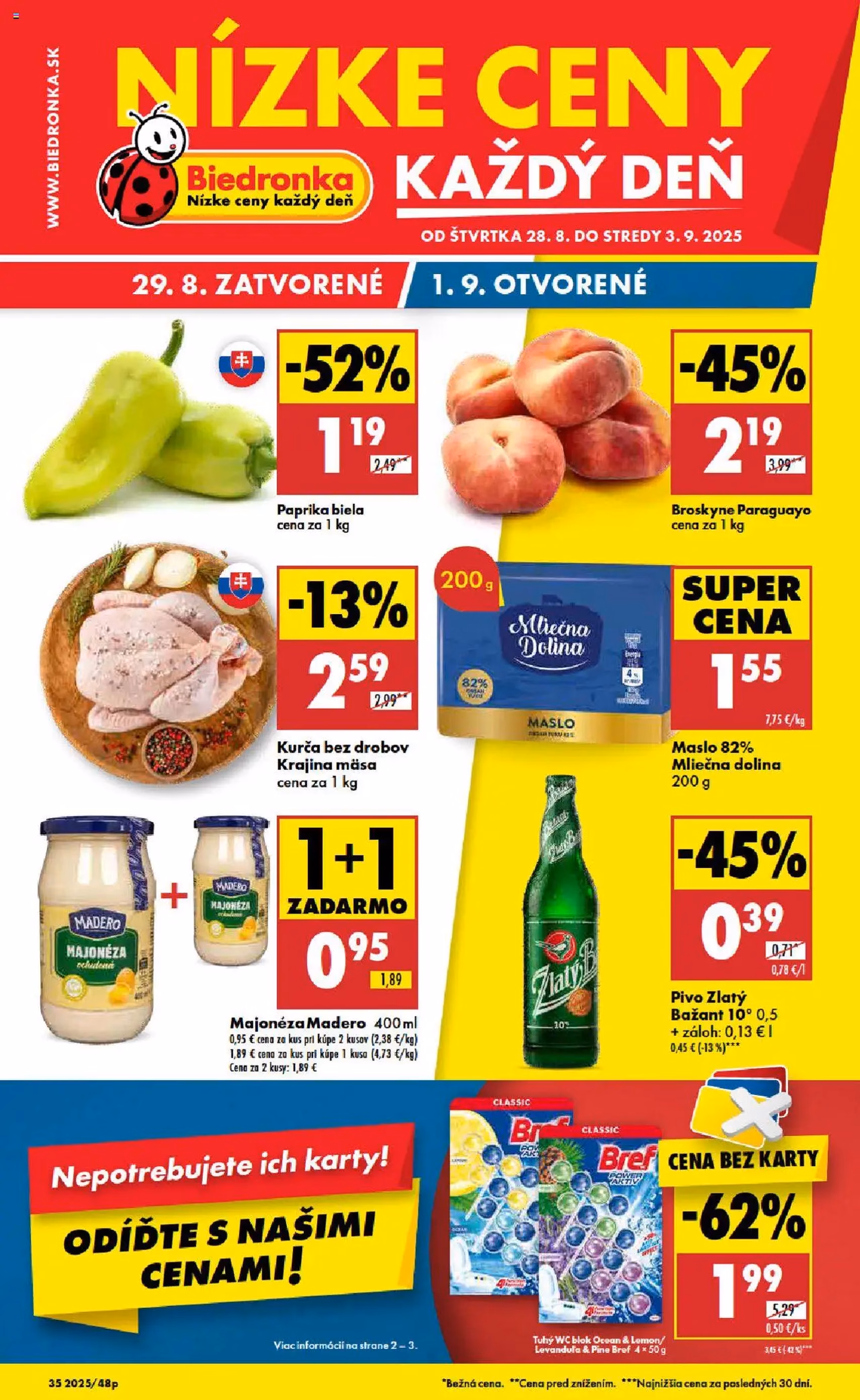 Biedronka leták - platný leták od 28.08.2025 strana 1 z 48 Biedronka leták - platný leták od 28.08.2025 strana 1 z 48