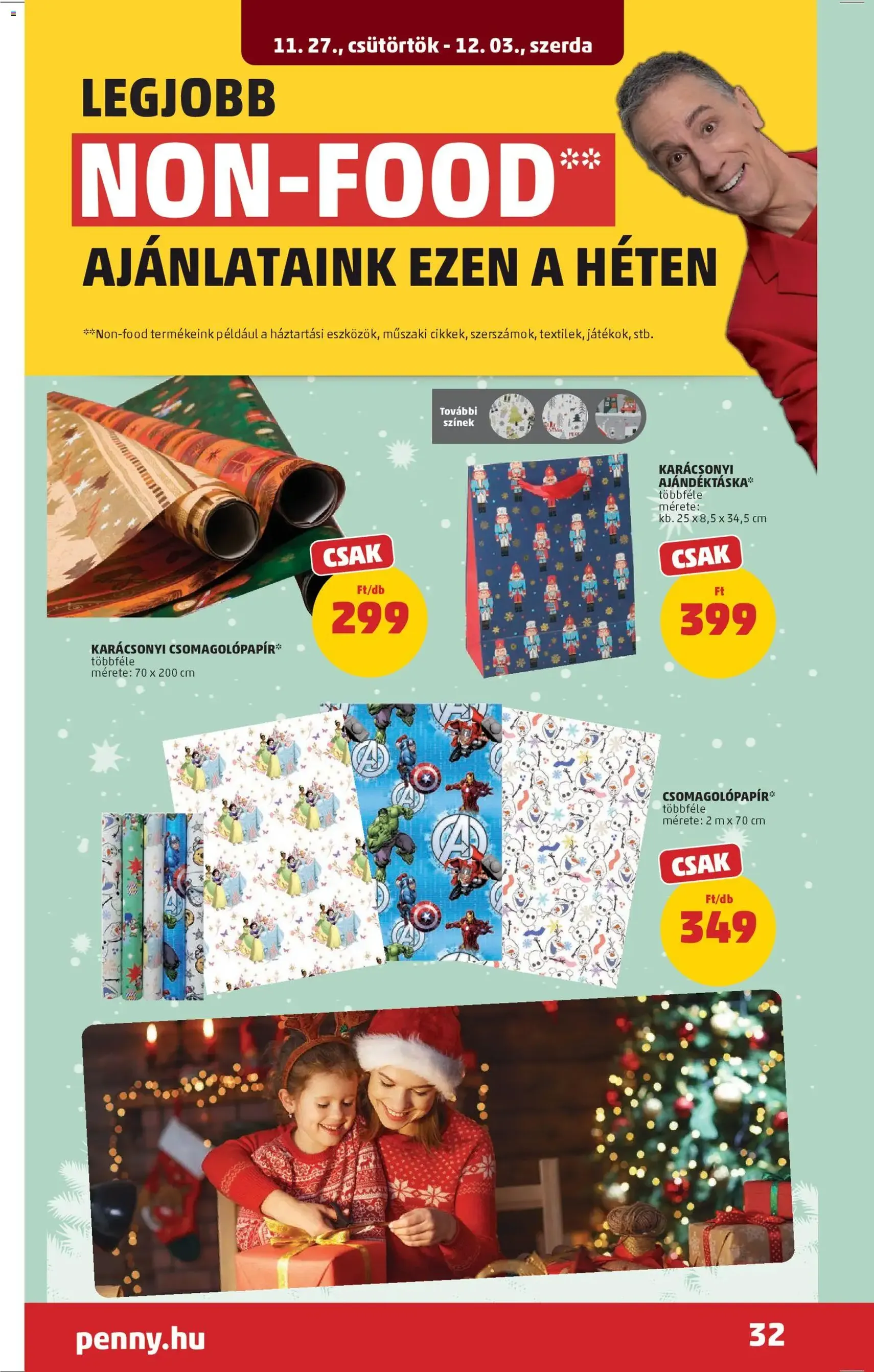 PENNY Akciós újság - 2025.11.27. érvényes szórólap 36 oldal 46 oldalból