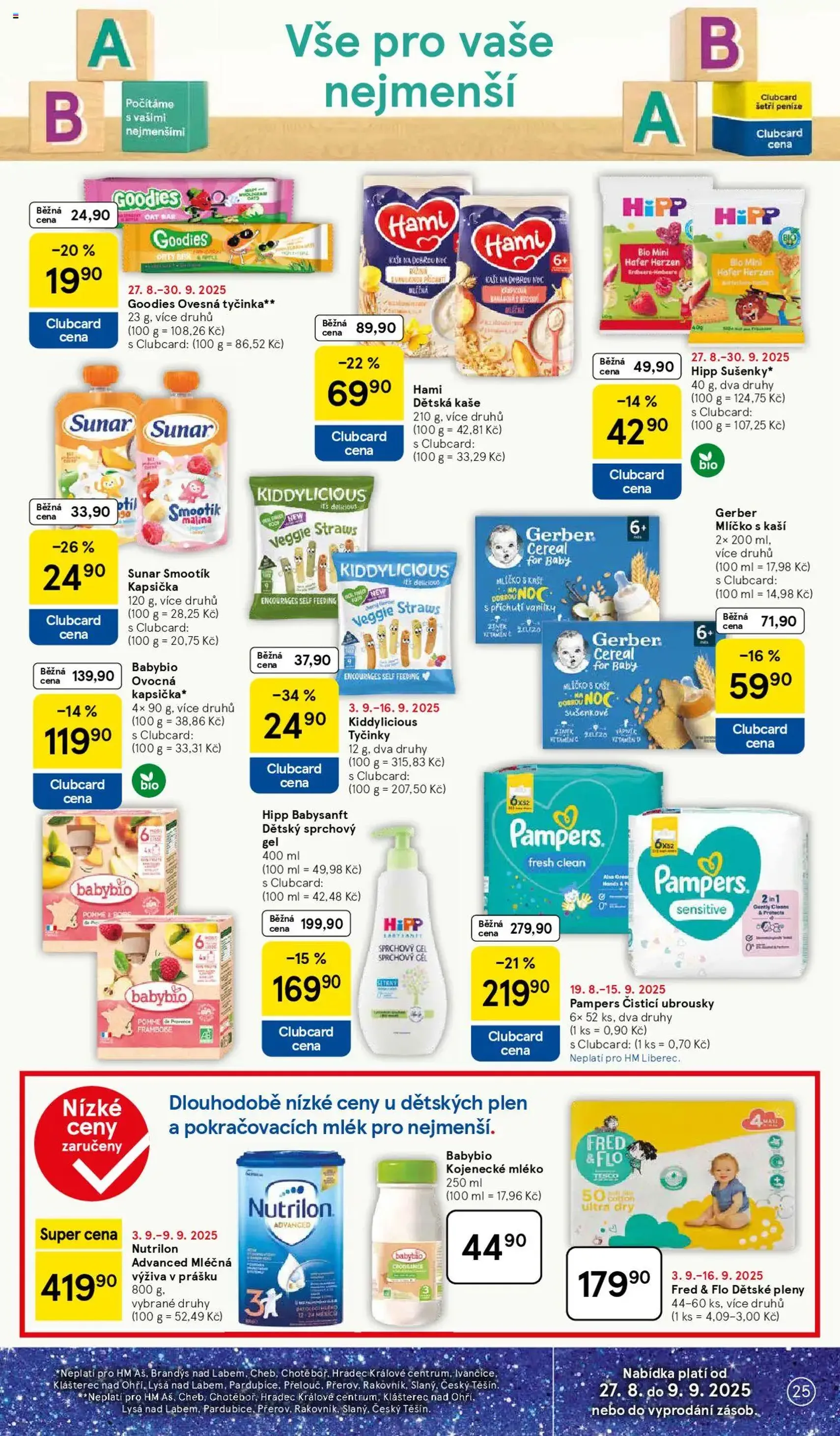 Tesco leták - Hypermarket - platný leták od 03.09.2025 strana 25 z 31 Tesco leták - Hypermarket - platný leták od 03.09.2025 strana 25 z 31
